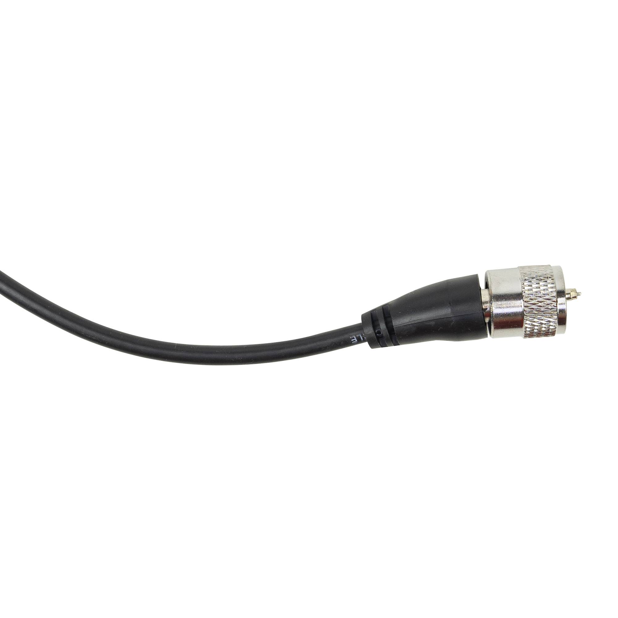Der Magnetfuß PNI 145/DV 145 mm enthält 4 m Kabel und Stecker PL259