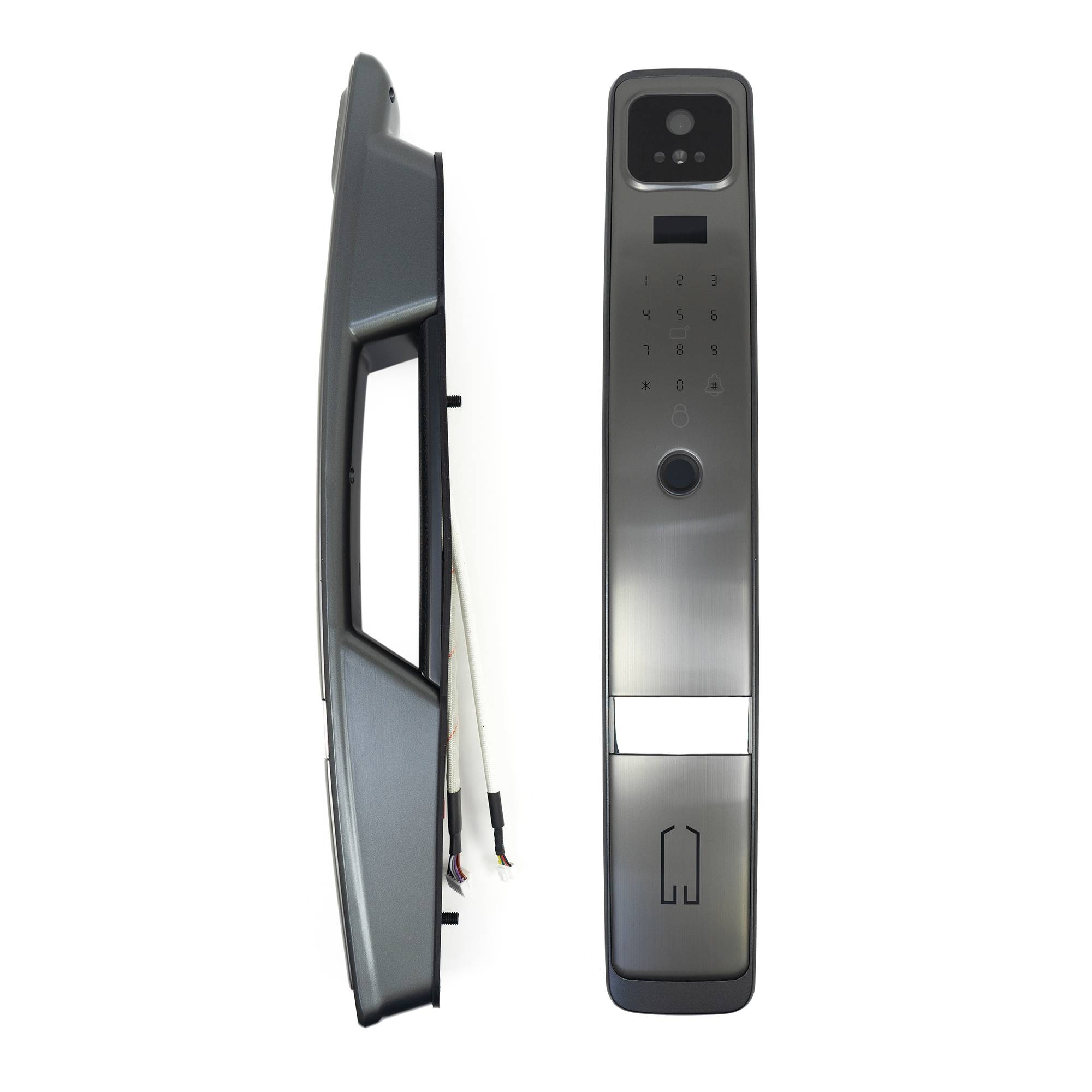 Smart Yala PNI SafeHome PTY8824, Karte, Code, Fingerabdruck, 300 Benutzer, Steuerung über die Tuya Smart App, integrierte HD-Kamera