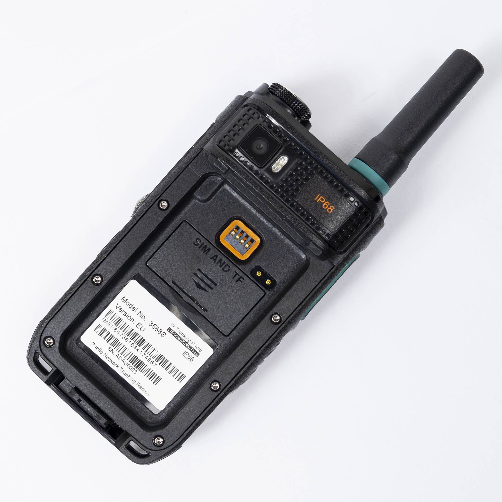 Tragbarer Radiosender PNI 3588S, GSM 4G, Dual-Kamera, 2,4-Zoll-Farbbildschirm, Li-Ion 3800 mAh, IP68