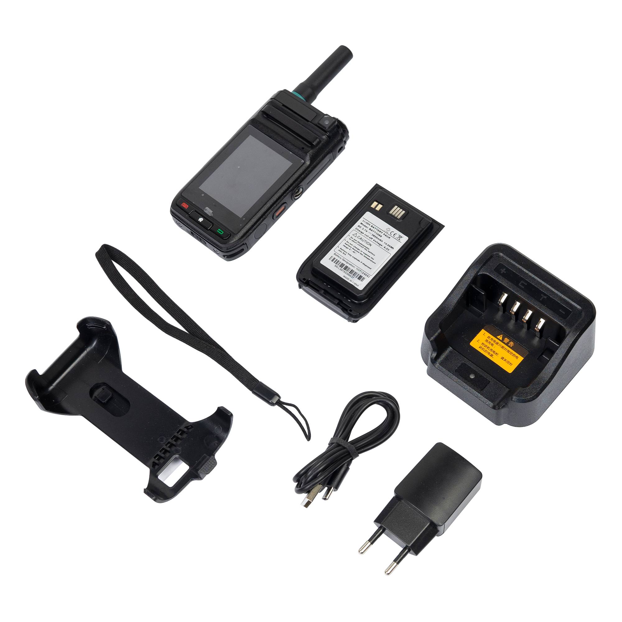 Tragbarer Radiosender PNI 3588S, GSM 4G, Dual-Kamera, 2,4-Zoll-Farbbildschirm, Li-Ion 3800 mAh, IP68