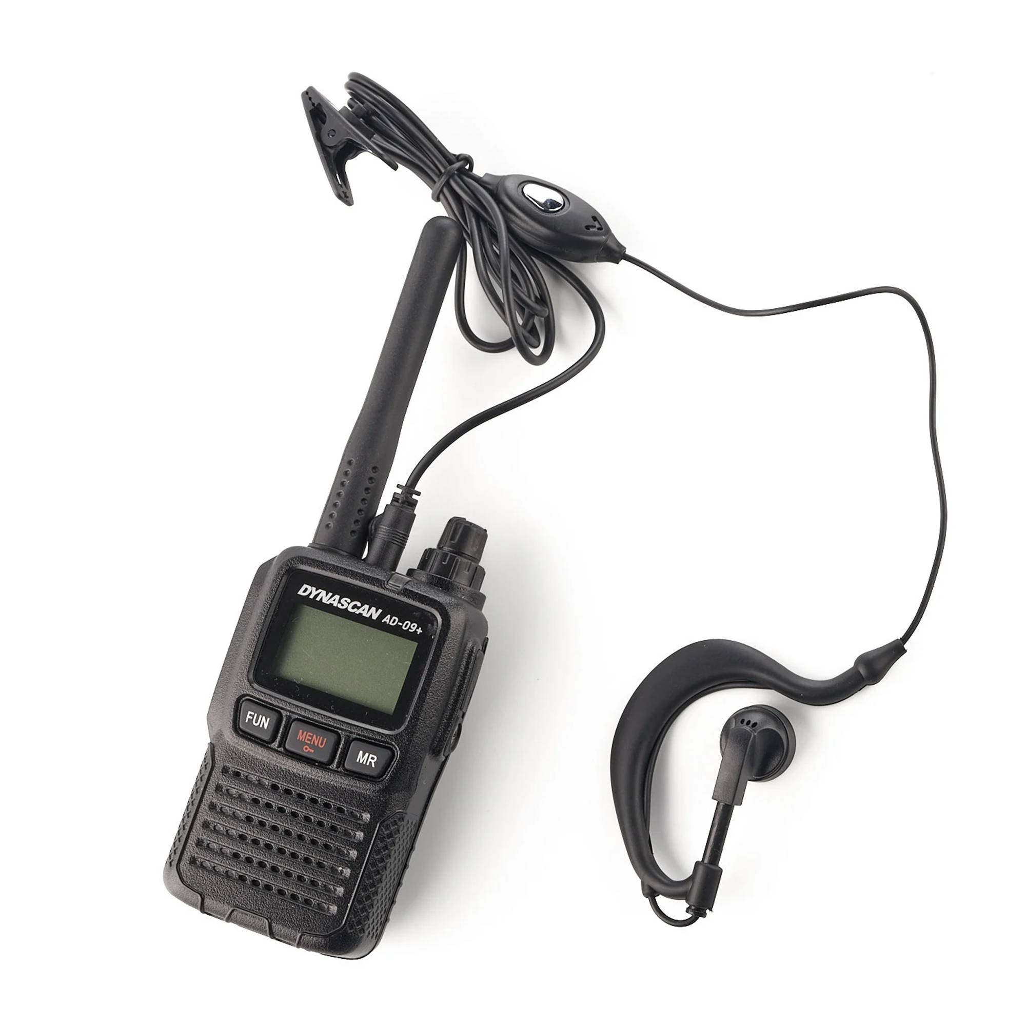 Tragbarer Radiosender PMR PNI Dynascan AD-09+, 446 MHz, 0,5 W, 16 CH, Set mit 2 BC
