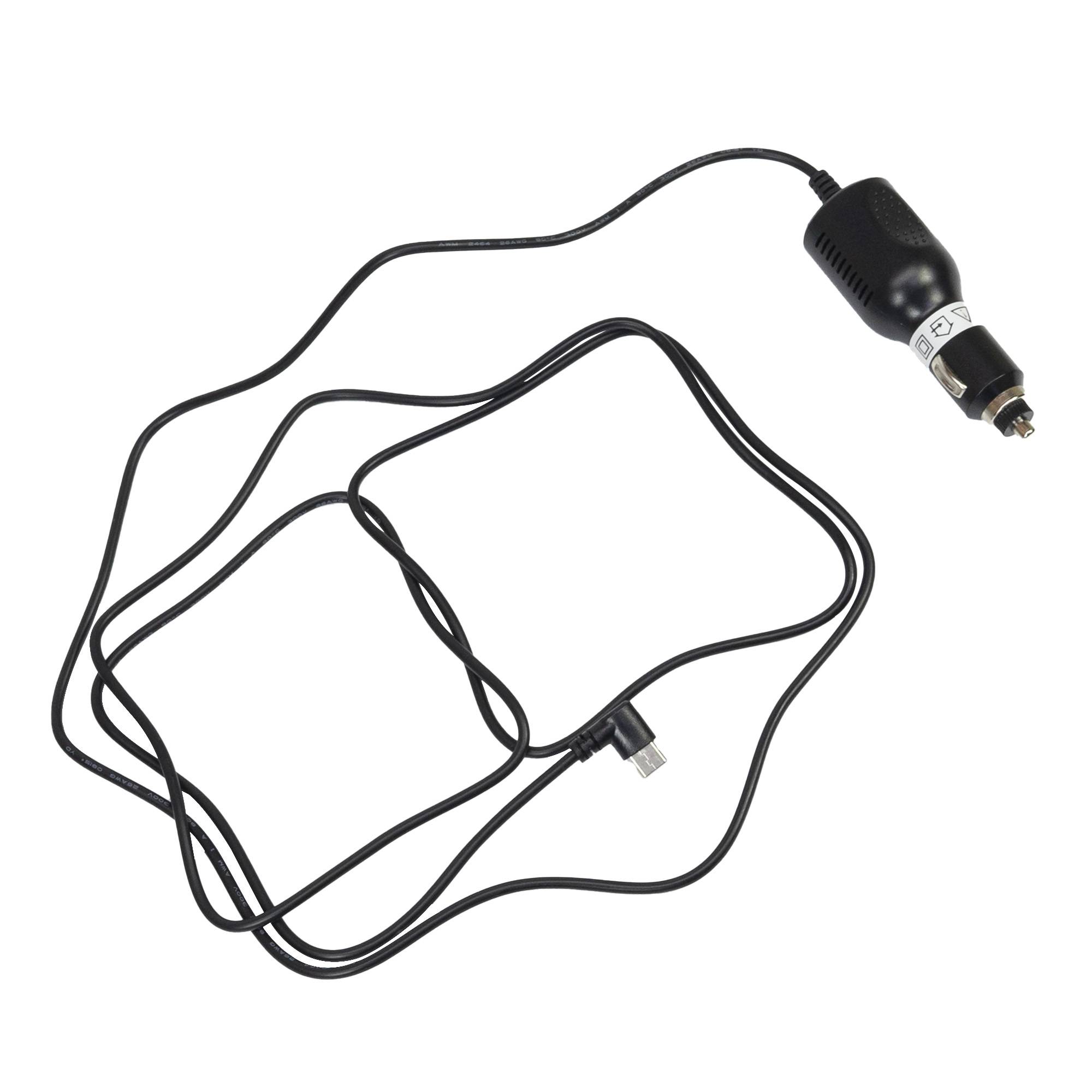 PNI Autoladegerät mit USB-C-Stecker 12V/24V - 5V 2A, für GPS, Kabellänge 190 cm