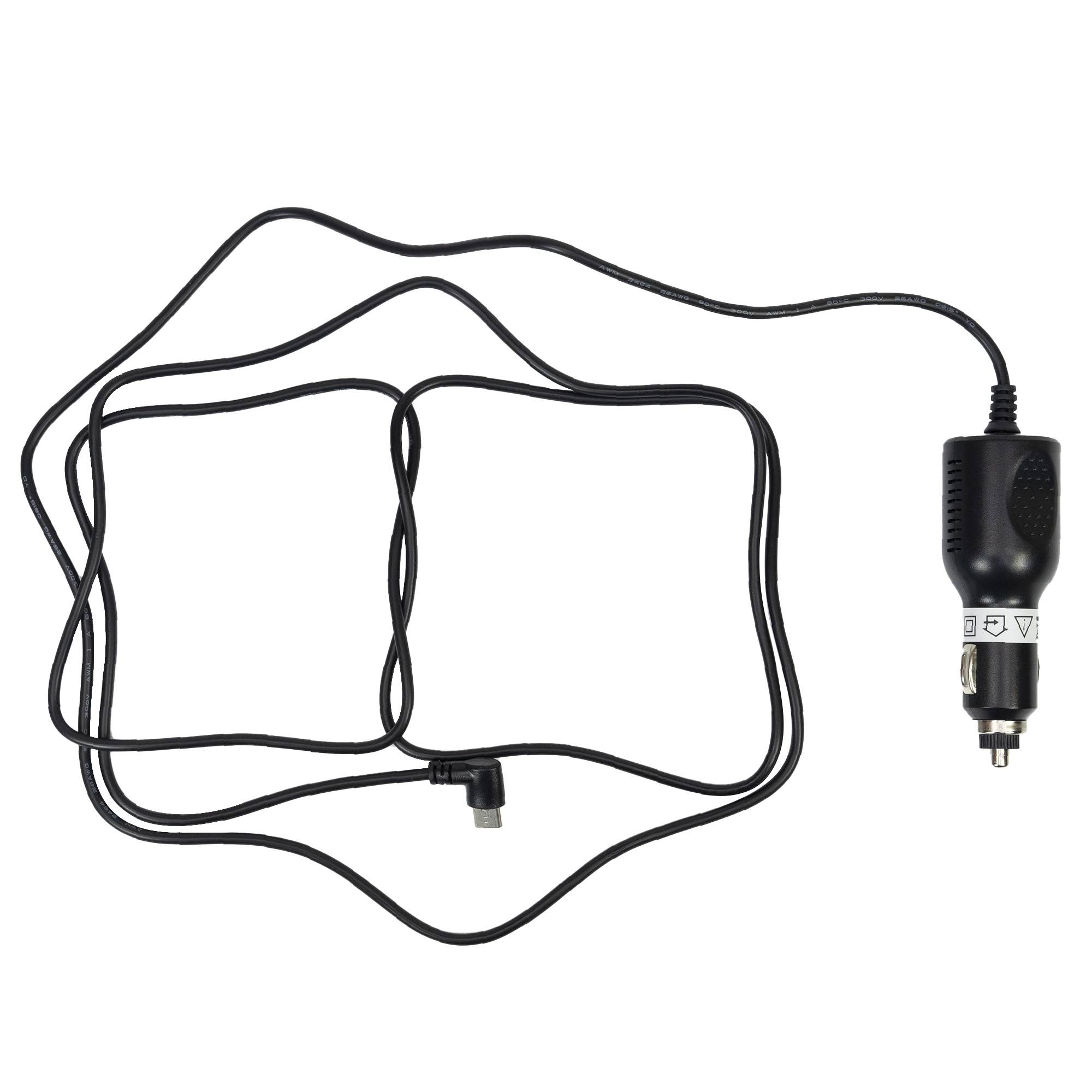 PNI Autoladegerät mit USB-C-Stecker 12V/24V - 5V 2A, für GPS, Kabellänge 190 cm