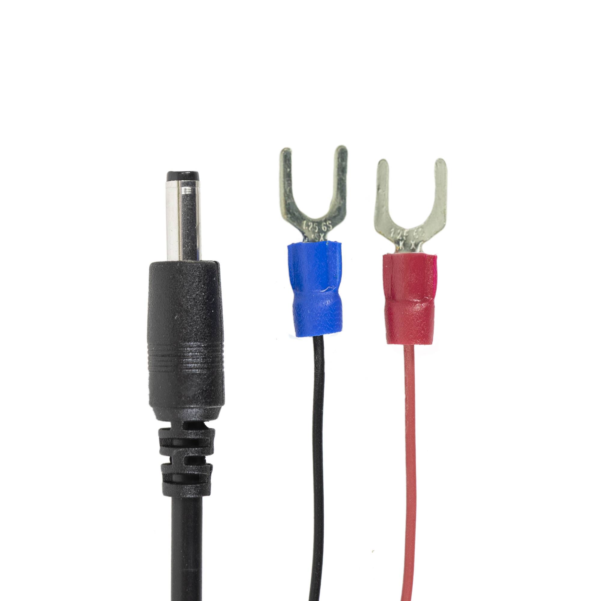 Batteriekabel für Jagdkameras, Länge 1,5m, Stecker 4mm dick, PNI 400C, PNI 350C, PNI 280, 400C PRO, 550C