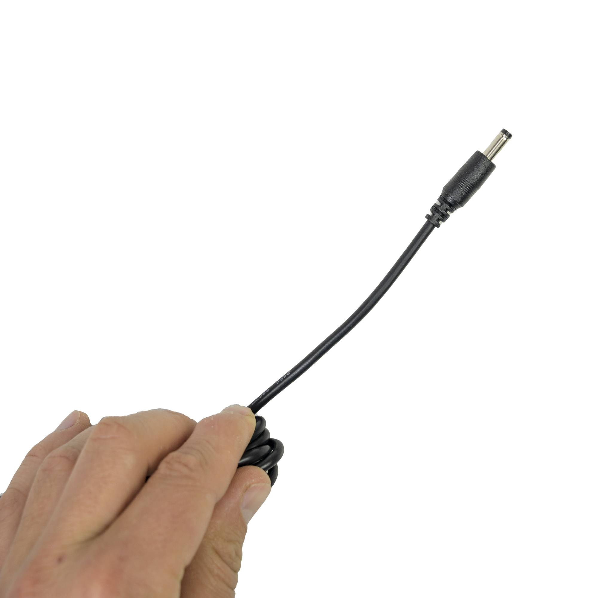 Batteriestromkabel für Jagdkameras, Länge 1,5 m, U-Stecker
