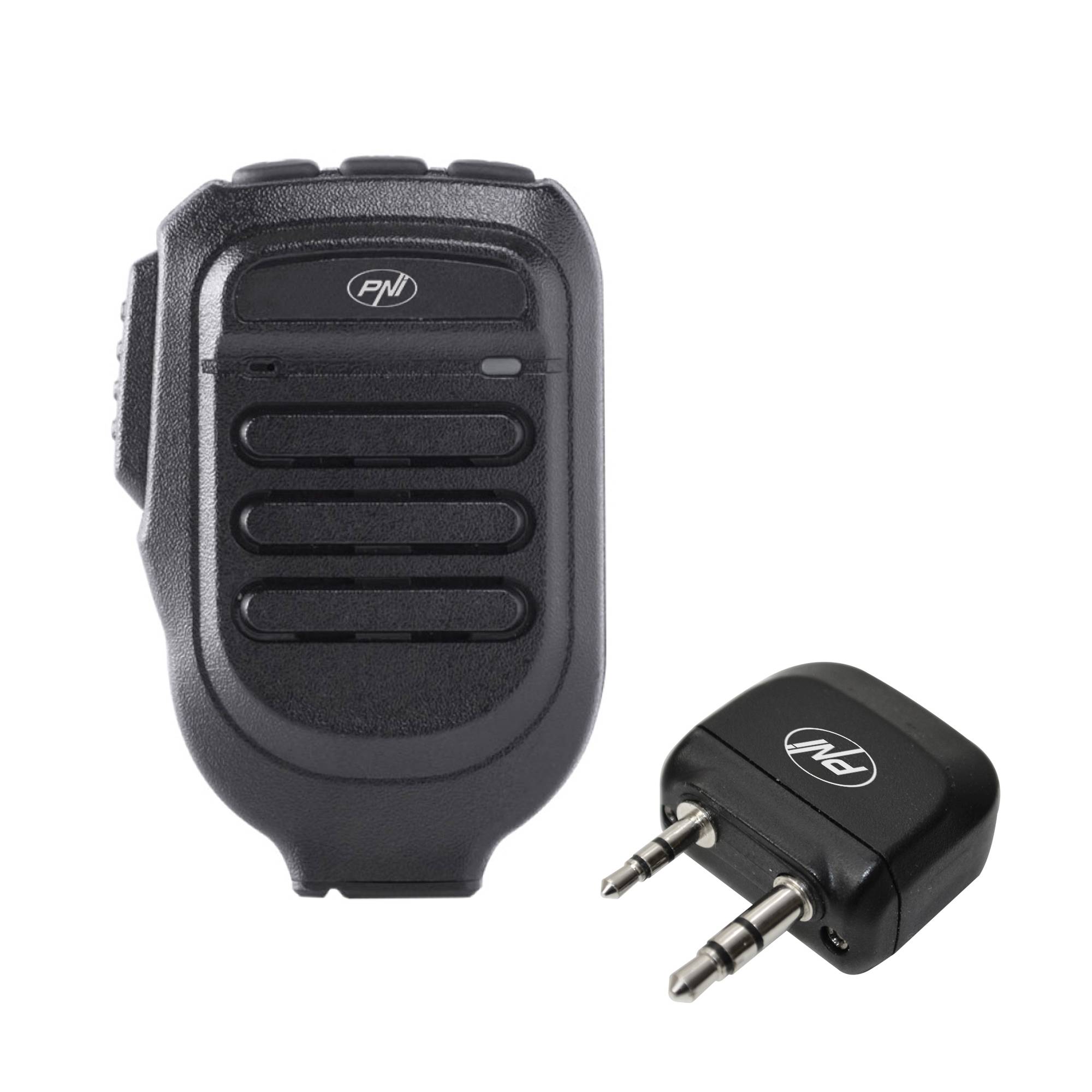 Mikrofon und Dongle mit Bluetooth PNI Mike 80, zweikanalig, kompatibel mit PNI HP 8001L
