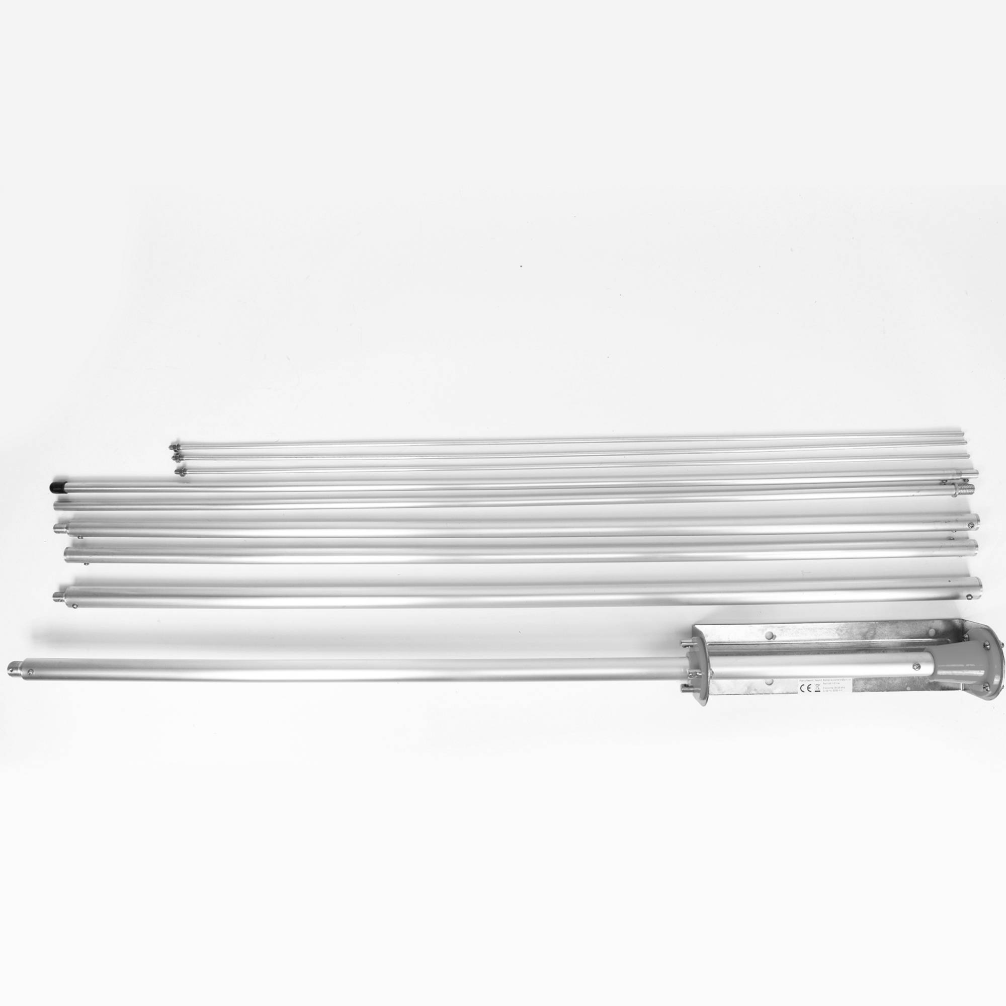 Basisantenne PNI DBA27 DBA27 25-30 MHz, 620 cm, SO-239-Anschluss, 5 Elemente, für Gebäude