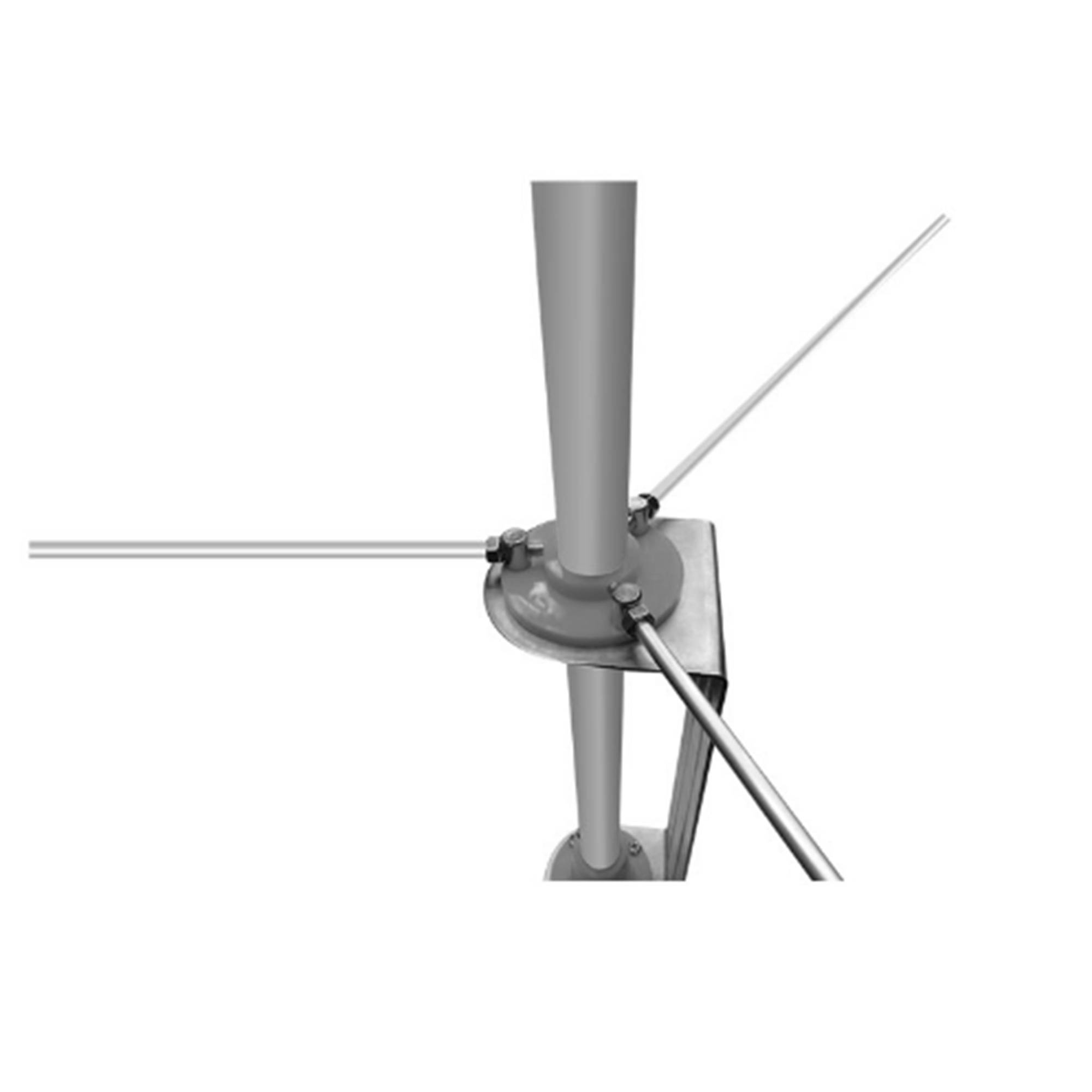 Basisantenne PNI DBA27 DBA27 25-30 MHz, 620 cm, SO-239-Anschluss, 5 Elemente, für Gebäude