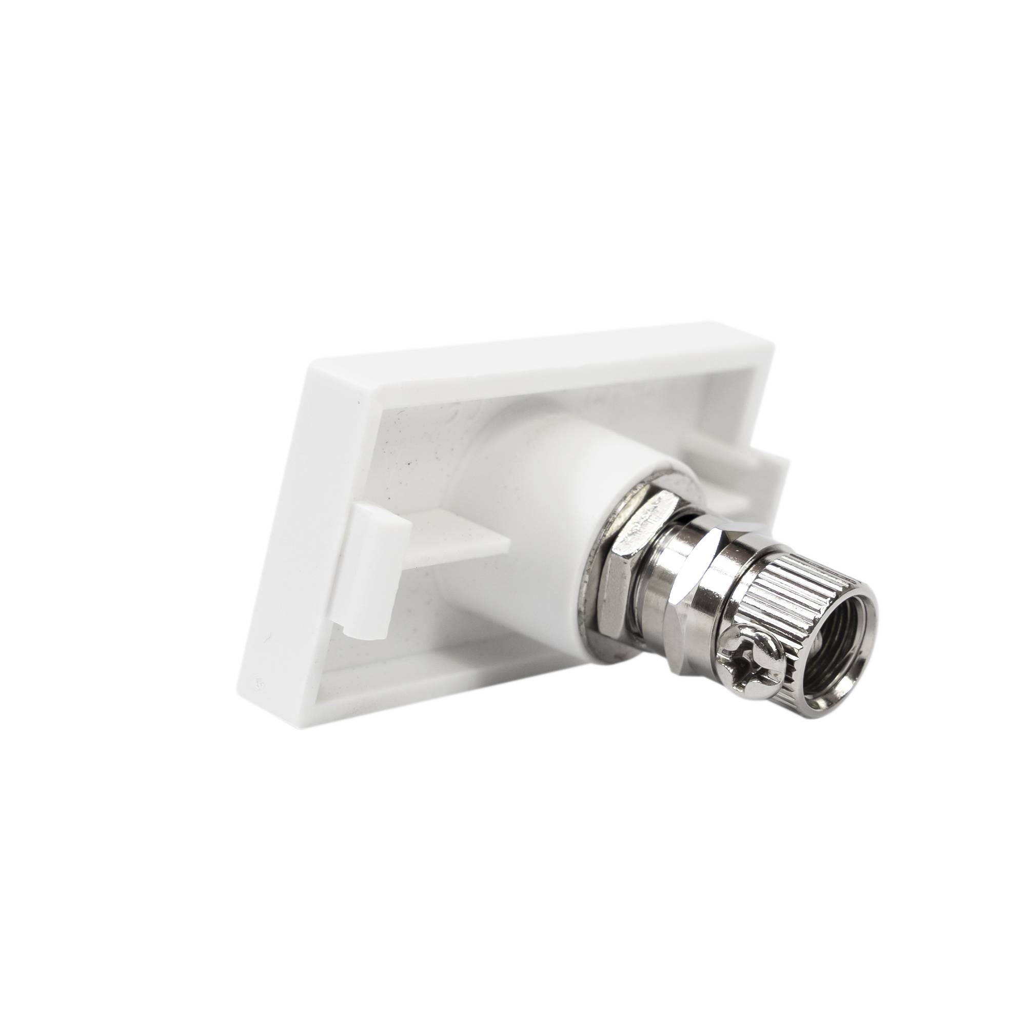 TV-Steckdose PNI TV10, modular, Einbau, Typ F 1/2, für Glasrahmen RM101W, RM202W