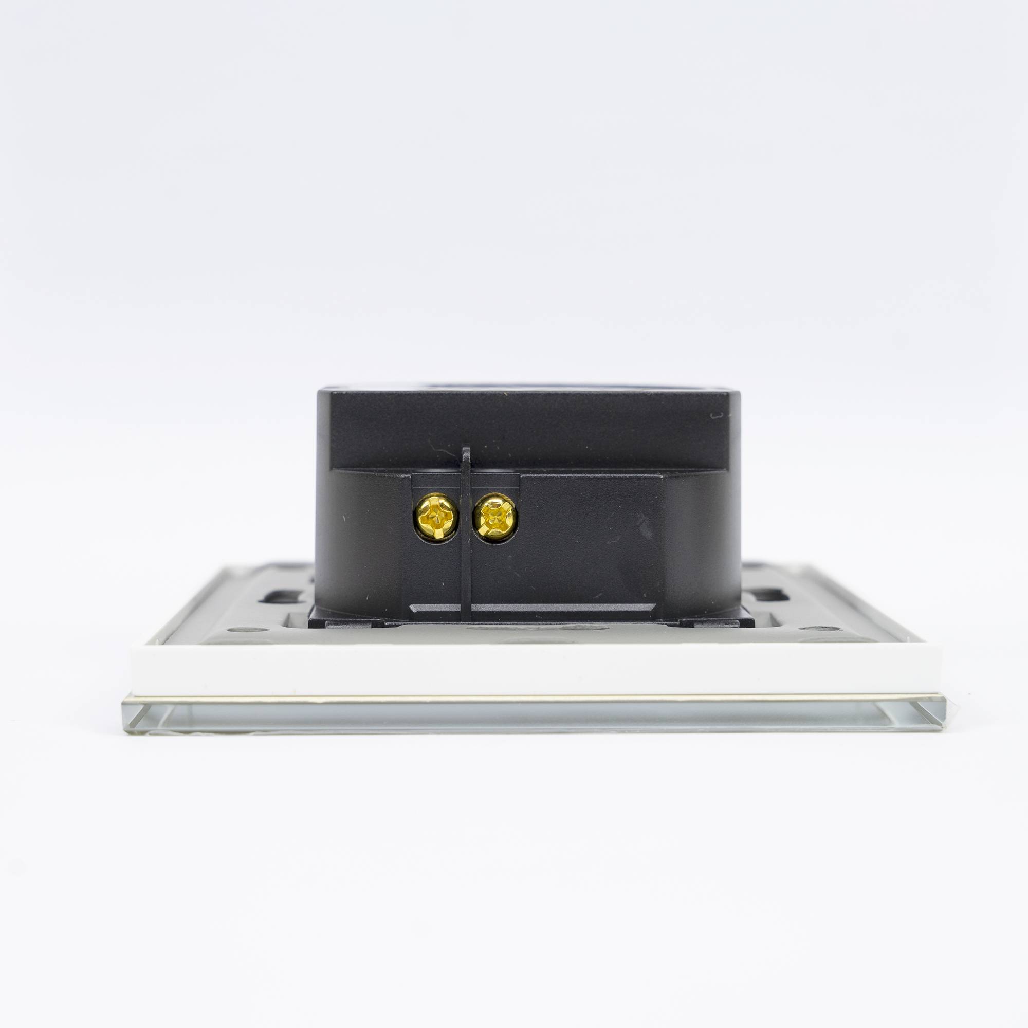 Einfacher Schalter mit Glas PNI SH101 Touch, weiß mit LED-Anzeige