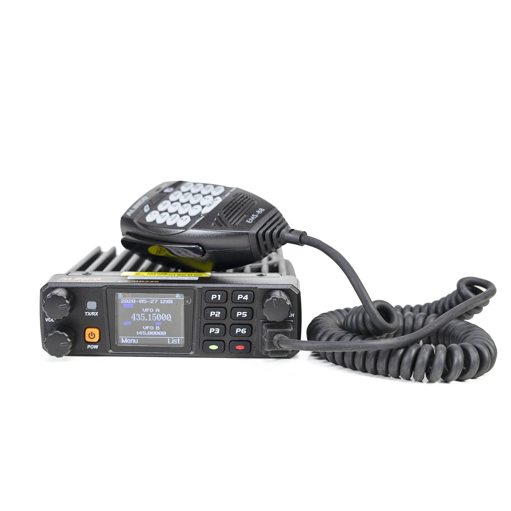Radiosender VHF/UHF PNI Alinco DR-MD-520E Dualband 144-146 MHz/430-440 MHz, mit GPS-Funktion, 4000 Kanäle, analog und digital