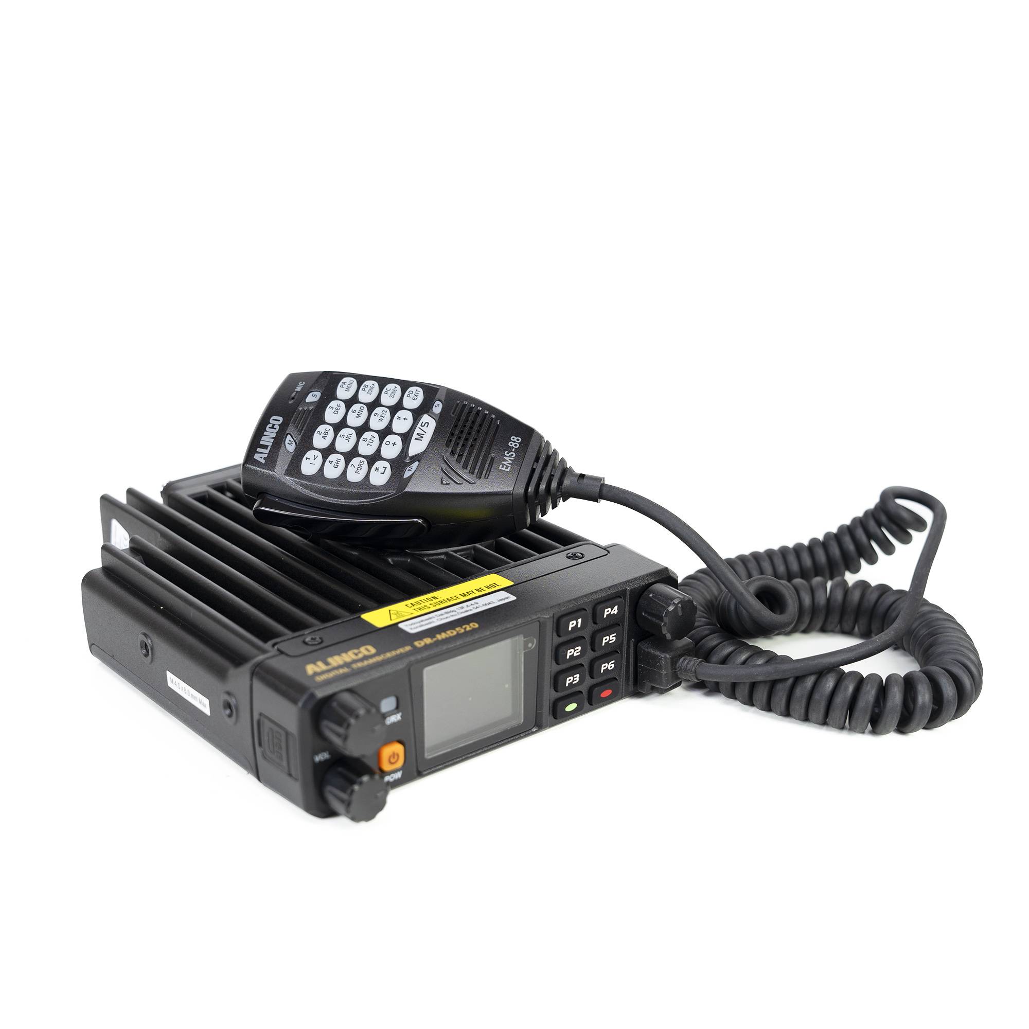 Radiosender VHF/UHF PNI Alinco DR-MD-520E Dualband 144-146 MHz/430-440 MHz, mit GPS-Funktion, 4000 Kanäle, analog und digital