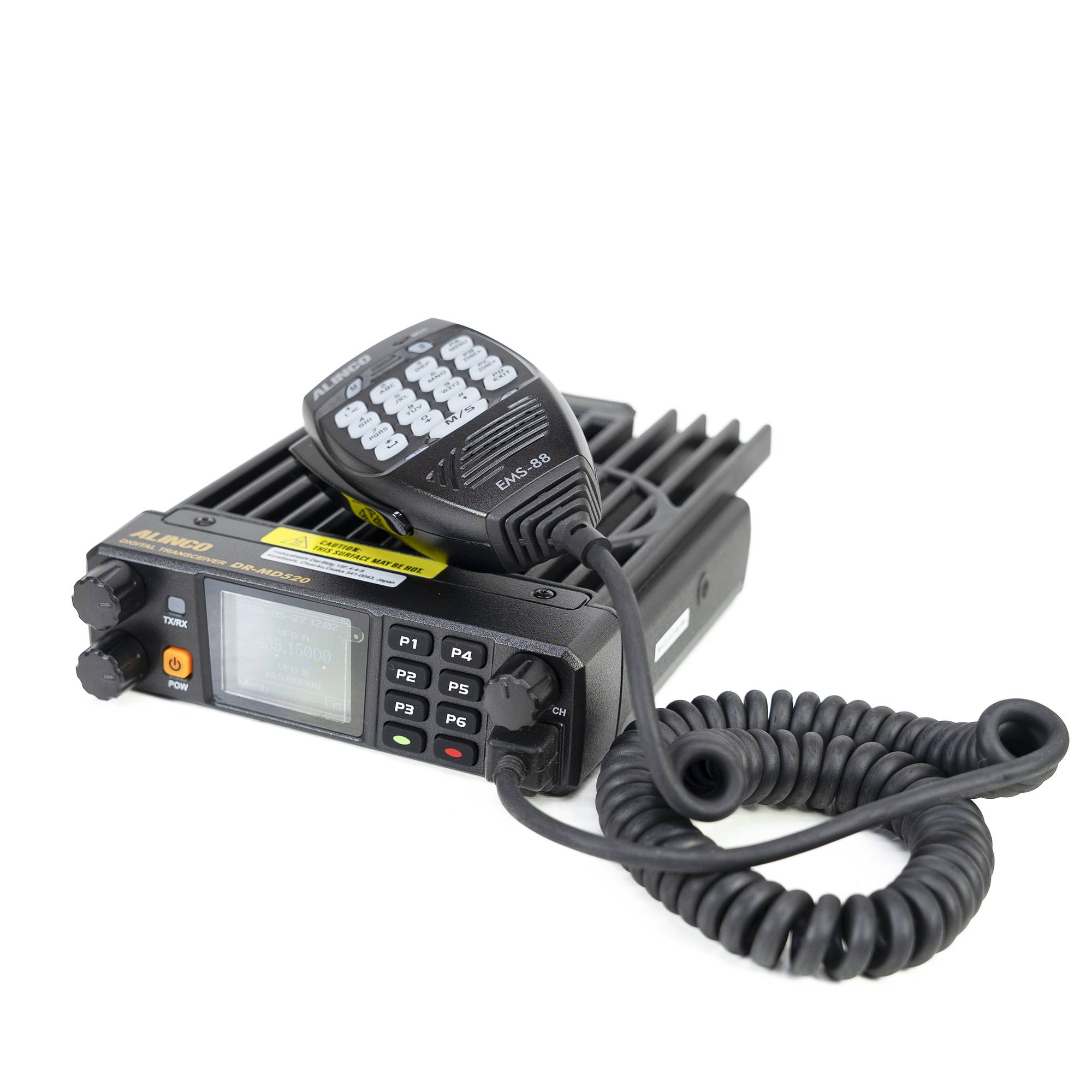 Radiosender VHF/UHF PNI Alinco DR-MD-520E Dualband 144-146 MHz/430-440 MHz, mit GPS-Funktion, 4000 Kanäle, analog und digital