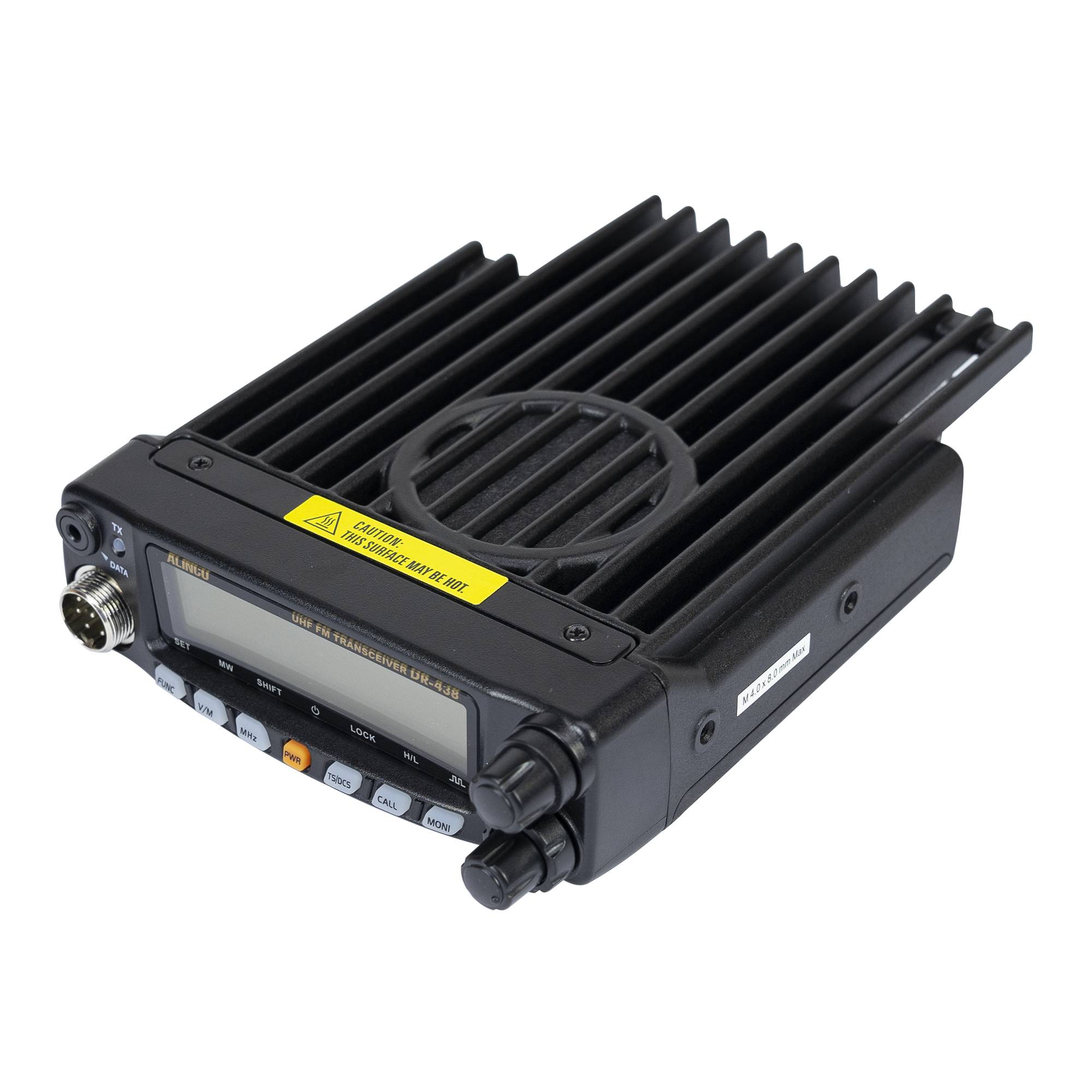 UHF-Radiosender PNI Alinco DR-438-HE, 200CH, 400-470 MHz, DTMF, Squelch, 13,8 V, 1024DCS-50CTCSS