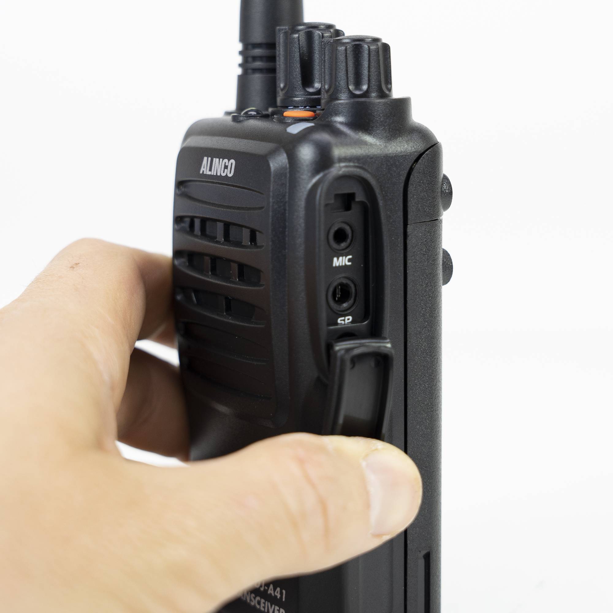 Tragbarer UHF-Radiosender PNI Alinco DJ-A-41-E, 128CH, 400-470 MHz, 1500 mAh, Scrambler, TOT, VOX, CTCSS-DCS