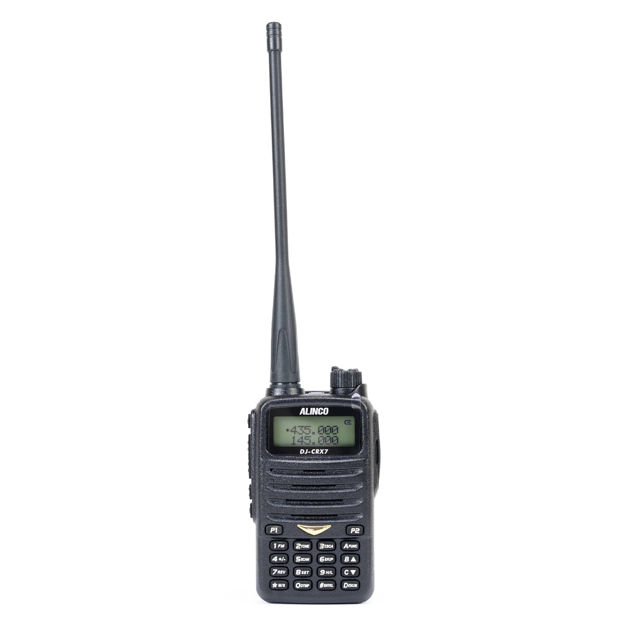 Tragbarer VHF/UHF-Radiosender PNI Alinco DJ-CRX-7, UKW-Radio, 1800-mAh-Akku, Talk Around, BCL, TOT, DTMF, CTCSS, DCS