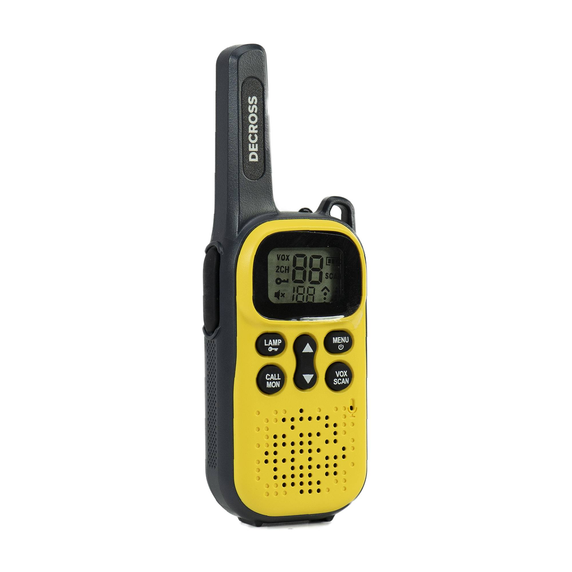 Tragbarer Radiosender PMR PNI Decross DC43, 446MHz, 0,5W, 16CH, Set mit 2 Stück