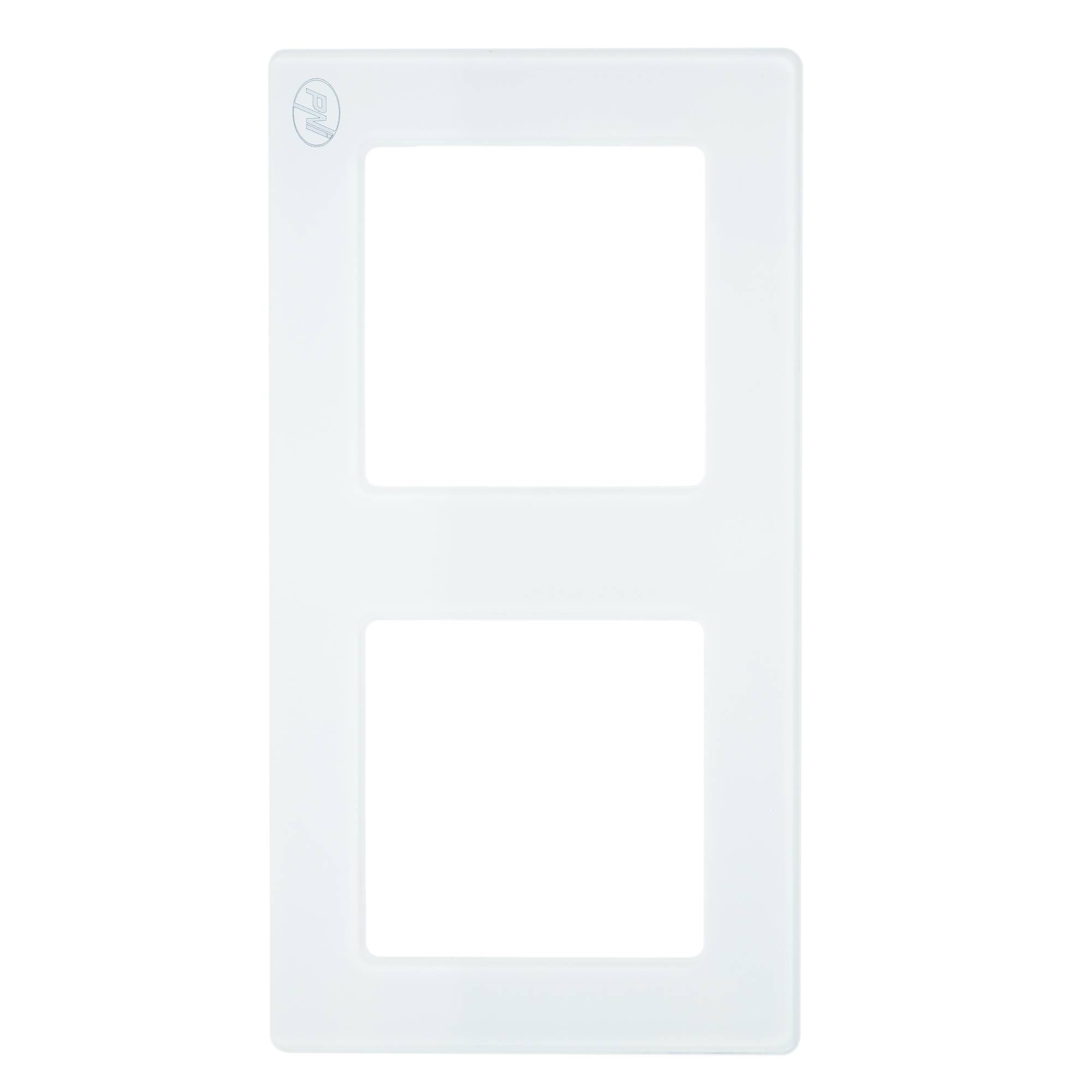 PNI WP2 Glas-Doppelrahmen für PNI-Steckdosen
