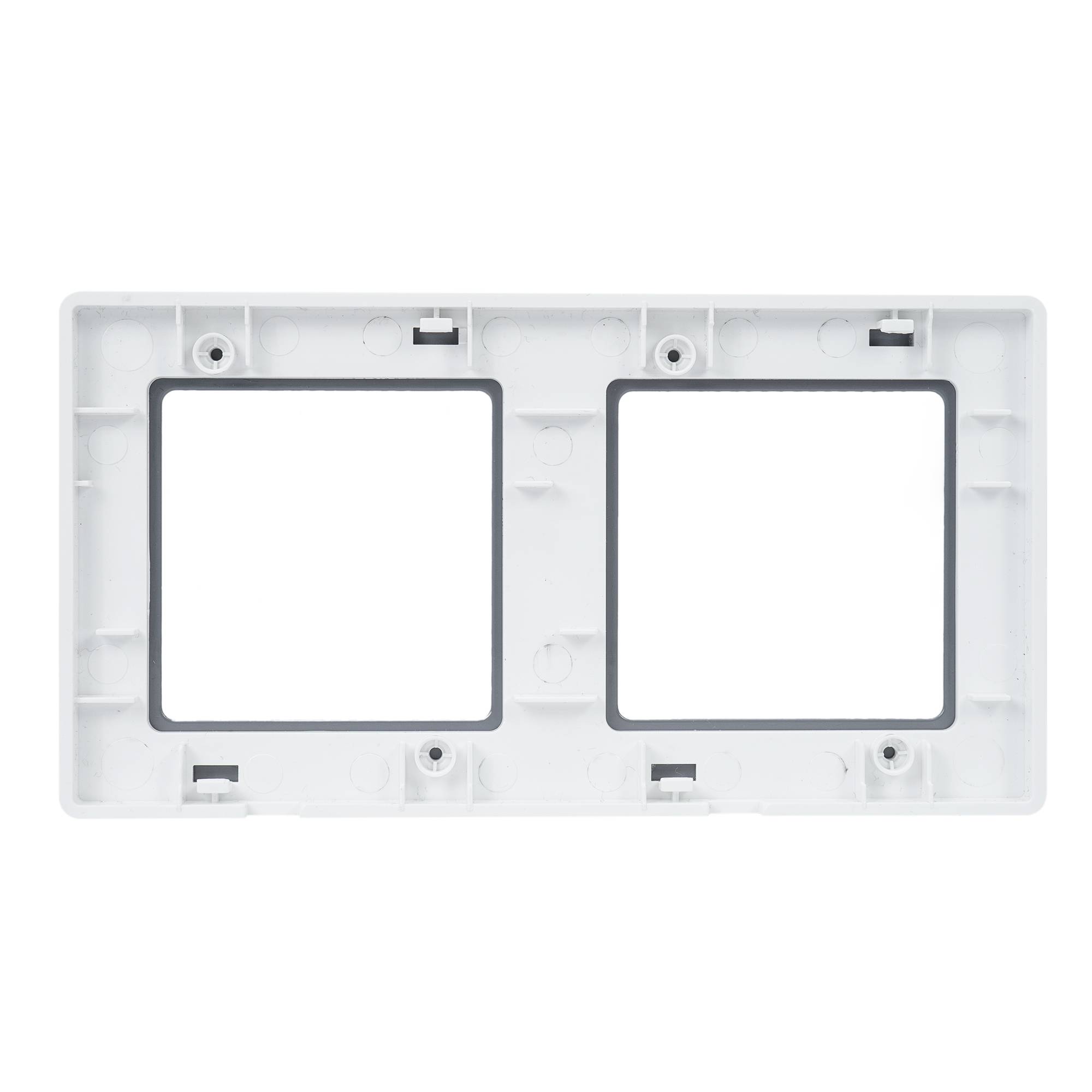 PNI WP2 Glas-Doppelrahmen für PNI-Steckdosen