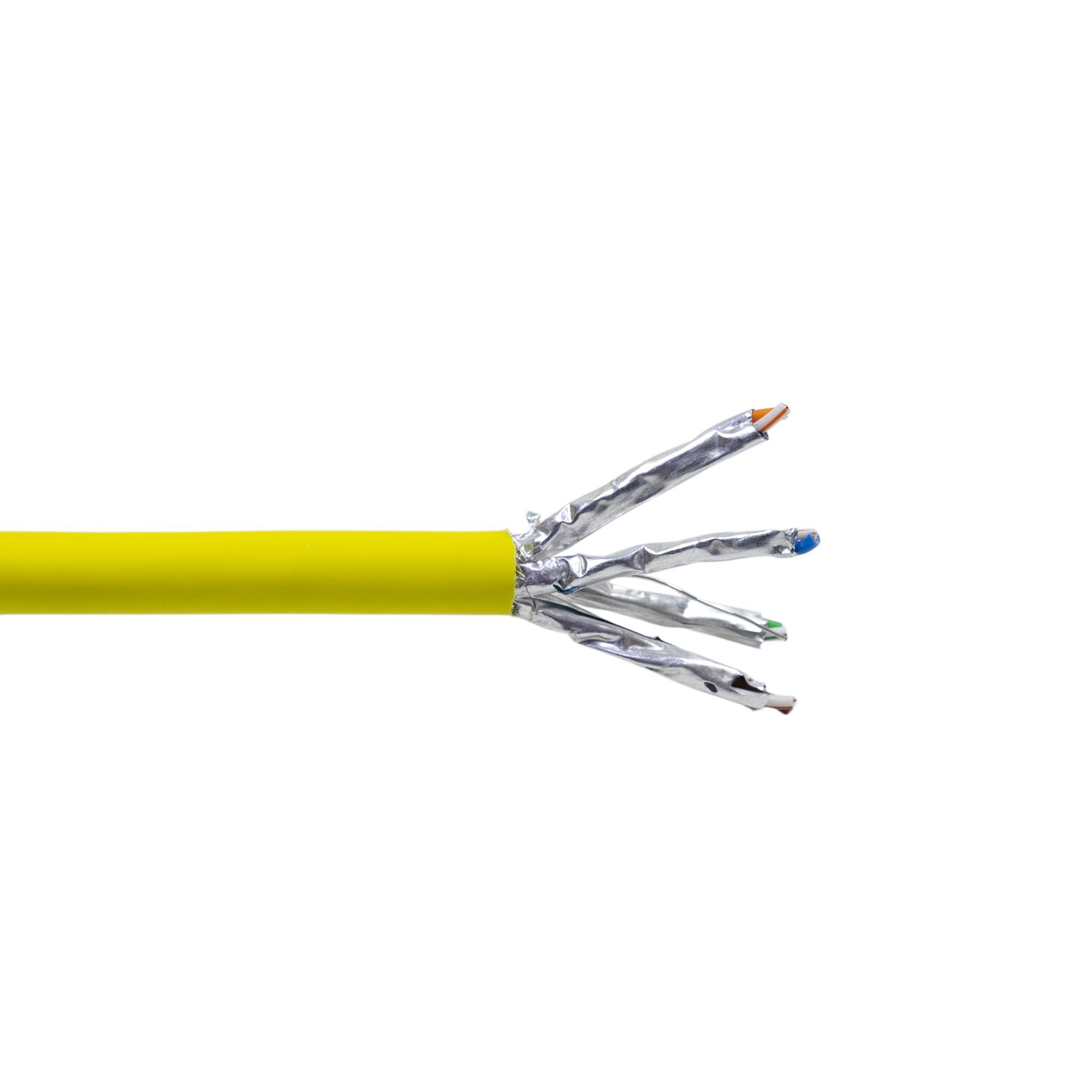 Kabel pro Meter S/FTP CAT7 PNI SF07 10 Gbit/s, 1000 MHz, für Internet- und Überwachungssysteme, Kupfer