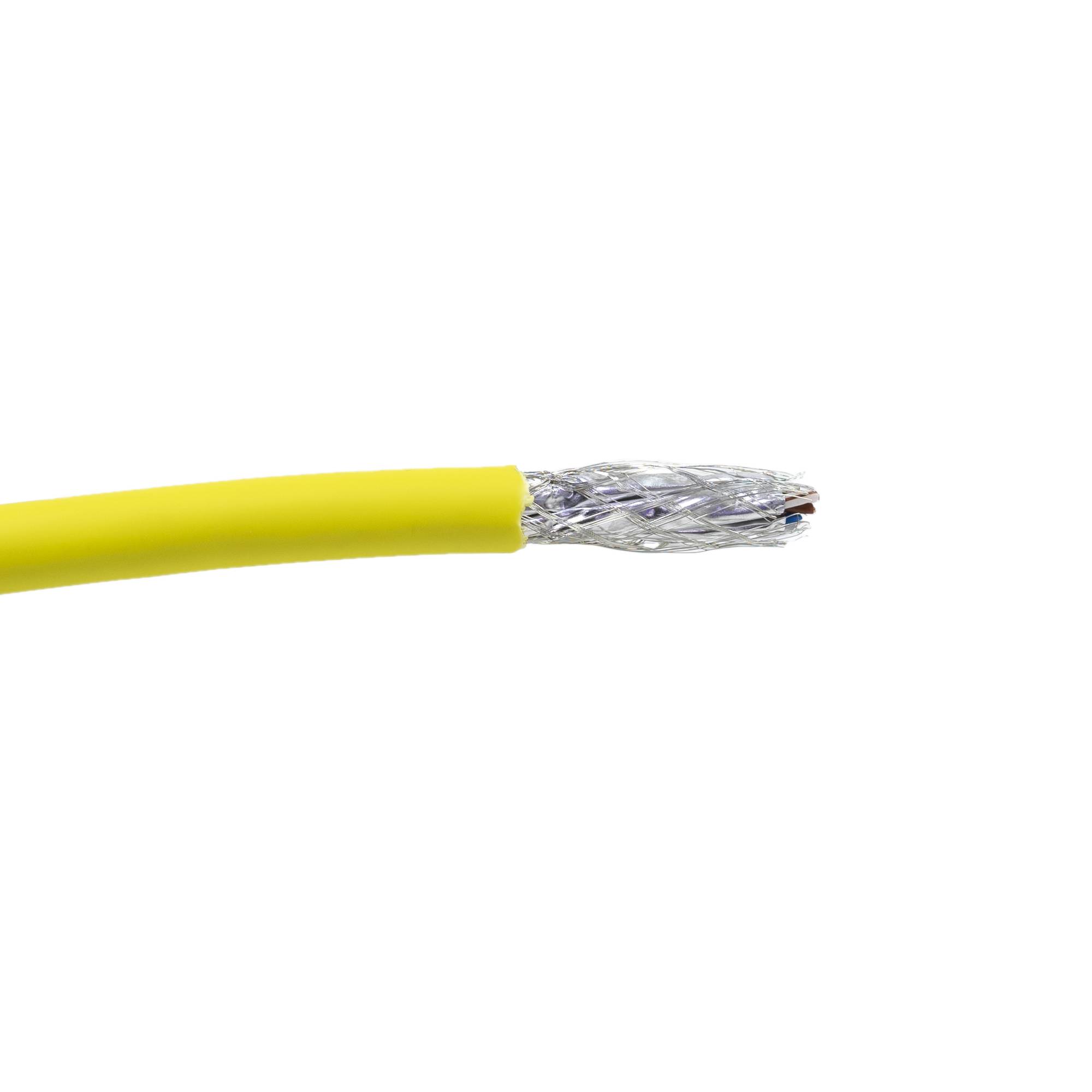S/FTP CAT7 PNI SF07 Kabel, 10Gbps, 1000MHz, für Internet- und Überwachungssysteme, 305m Rolle, Kupfer