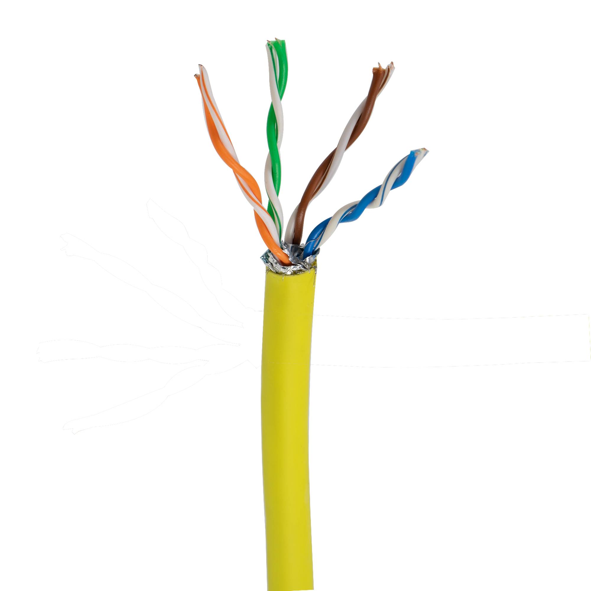 Kabel pro Meter S/FTP CAT7 PNI SF07 10 Gbit/s, 1000 MHz, für Internet- und Überwachungssysteme, Kupfer