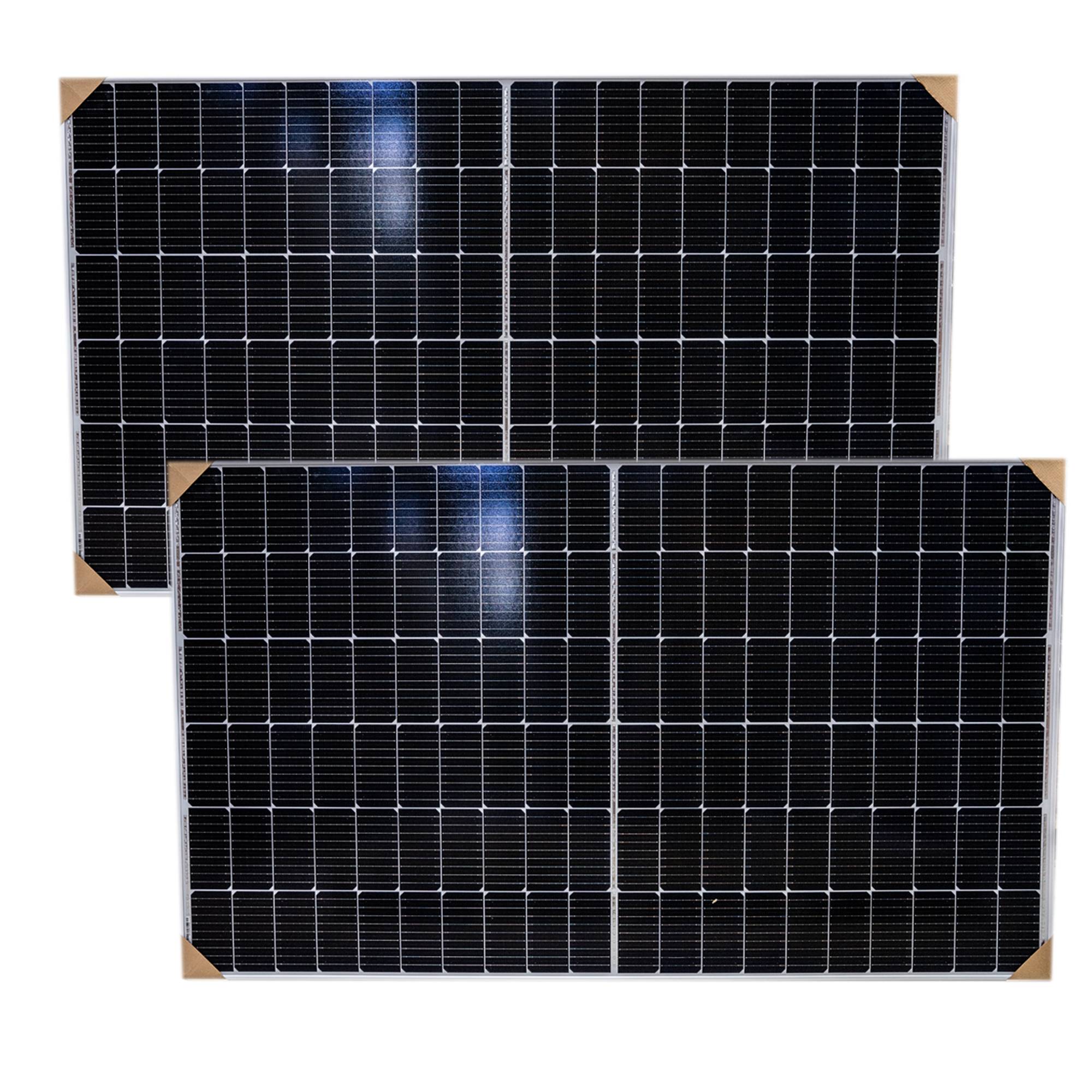 Solar-Photovoltaik-Kit PNI Green House M600 mit Mikrowechselrichter und 2 Solarmodulen mit 375 W