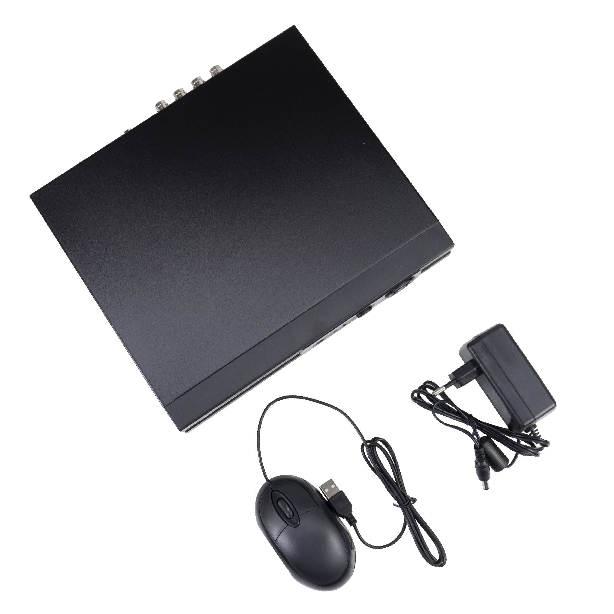 DVR/NVR PNI House AHD880, 8 analoge Kanäle 4K-N oder 8 IP-Kanäle 5MP, H265+, Audioeingang, Audioausgang, USB2.0, 2 x SATA max 8TB