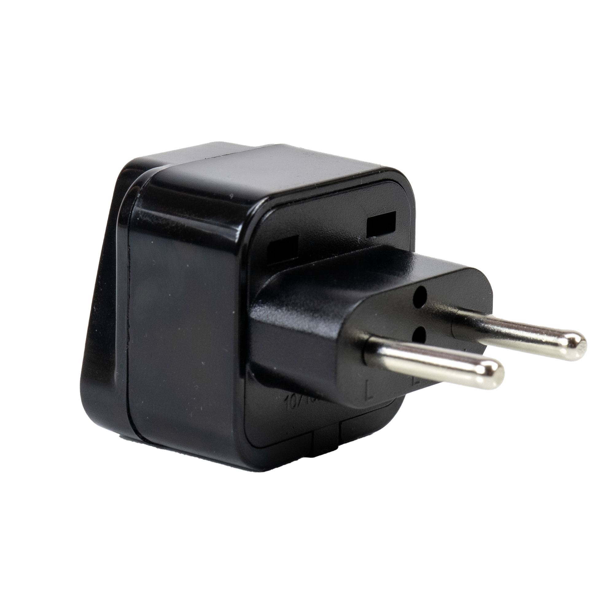 UK-Europa PNI-Steckdosenadapter, 220 V, schwarz