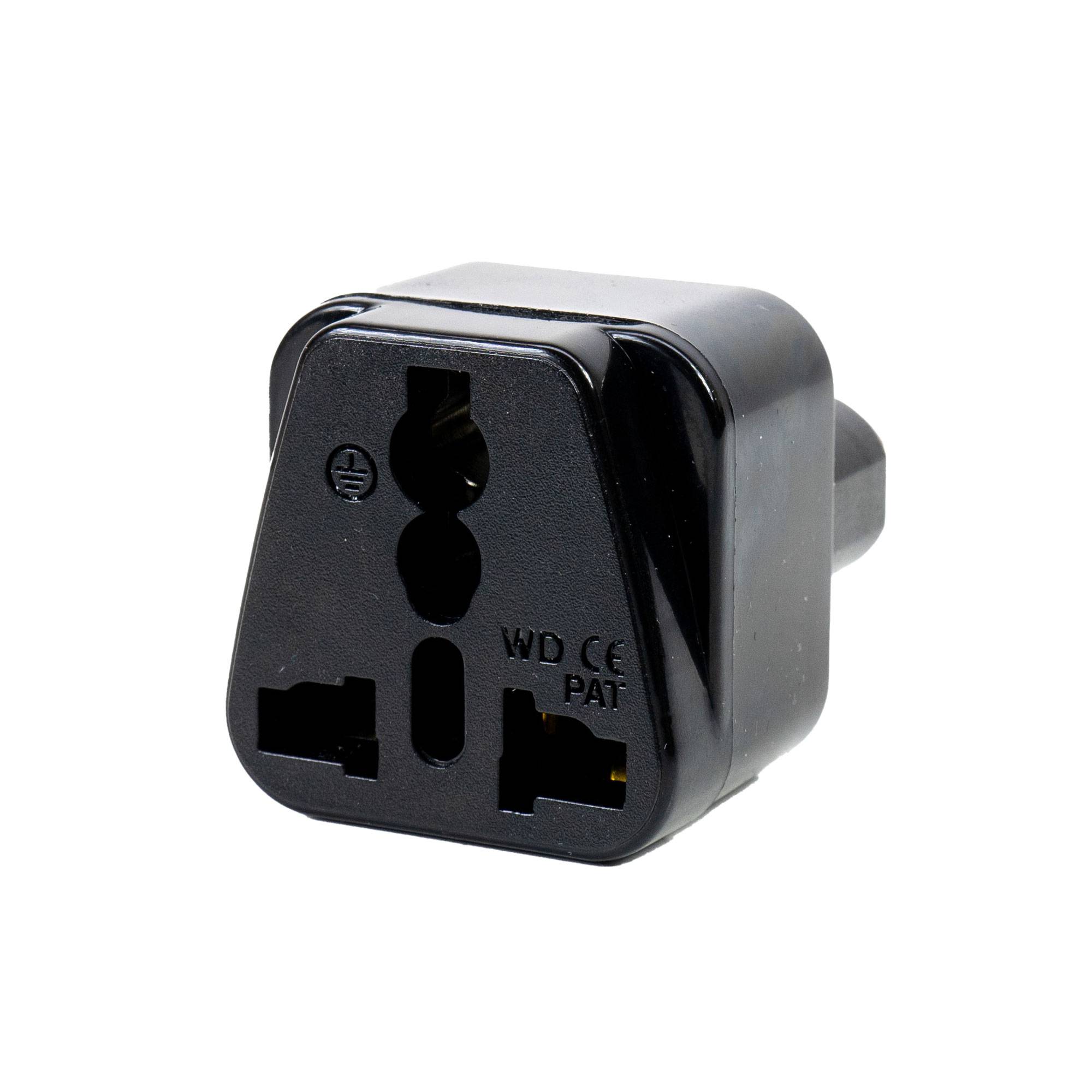 UK-Europa PNI-Steckdosenadapter, 220 V, schwarz