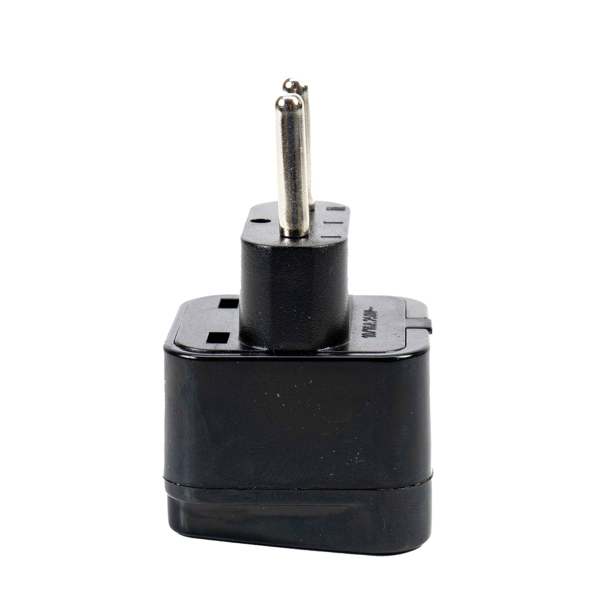 UK-Europa PNI-Steckdosenadapter, 220 V, schwarz