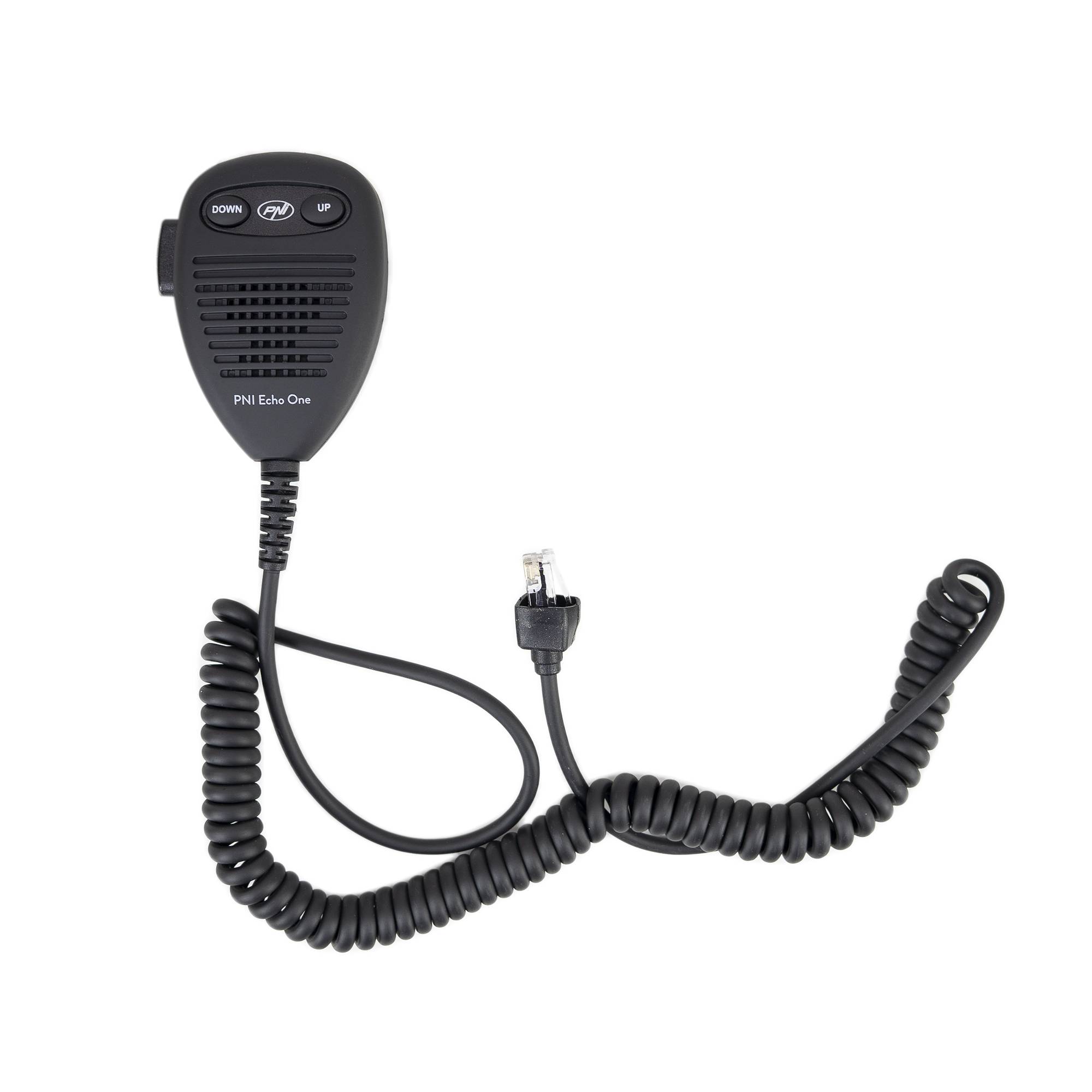 PNI Echo One-Mikrofon für PNI HP 6500 und PNI HP 7120 mit einstellbarem Echomodus und programmierbarem Roger-Piepton, kompatibel mit jedem