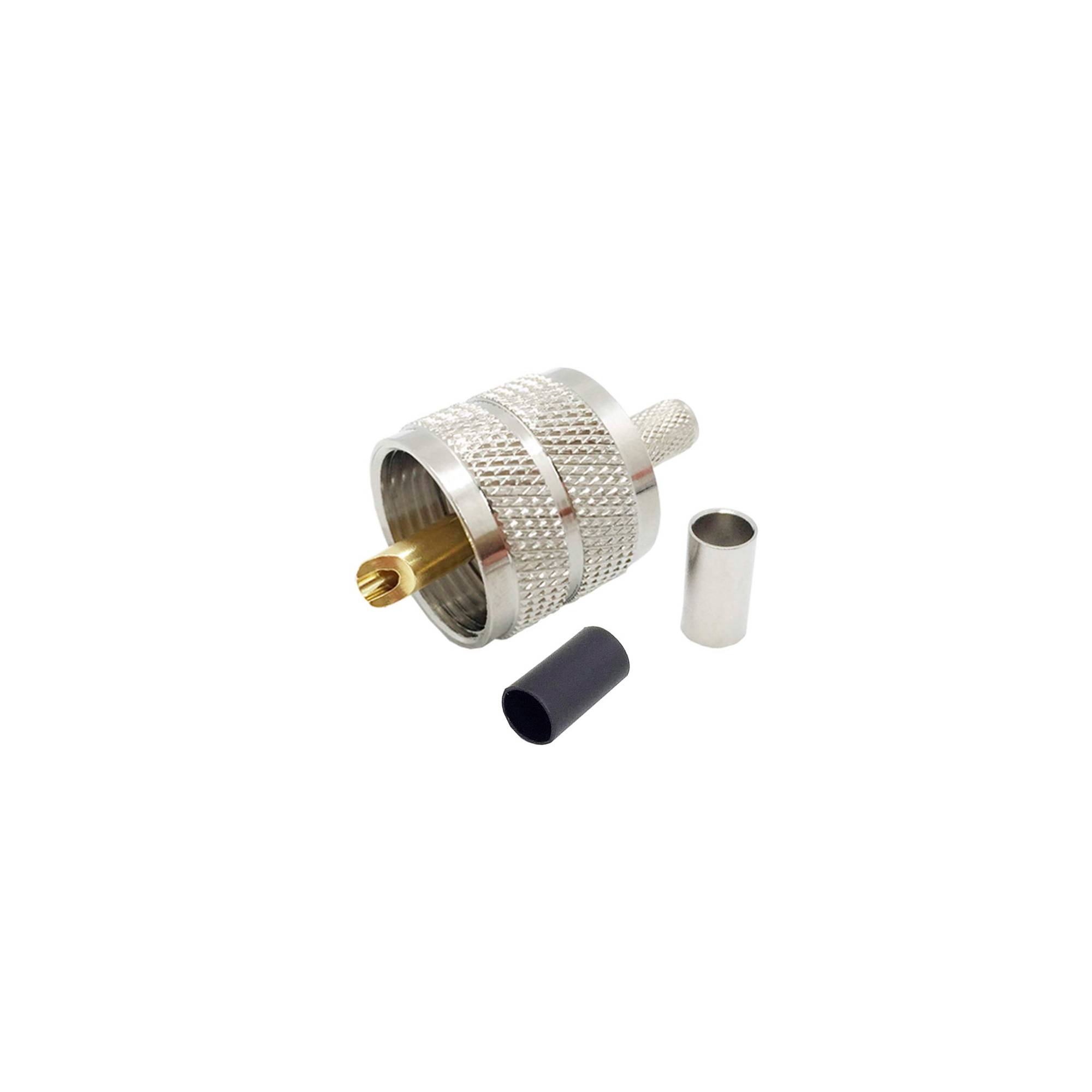 PL259-Stecker für RG174-Kabel für CB PNI Extra 45-Antenne