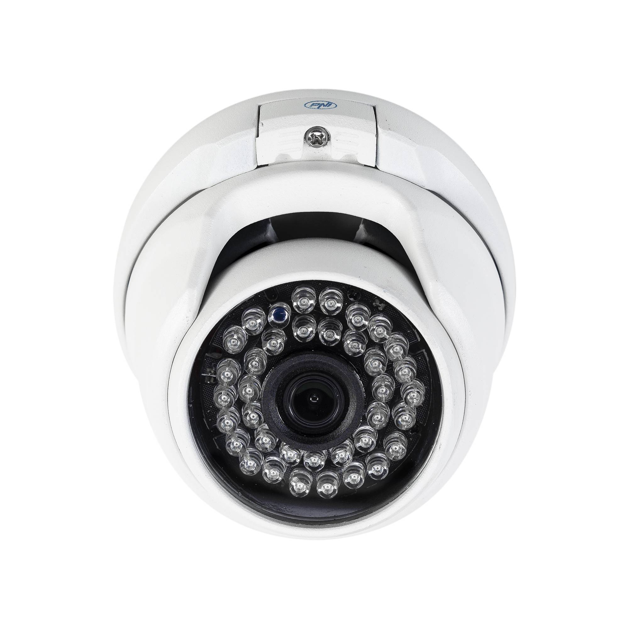 PNI House AHD25 5MP Videoüberwachungskamera, Kuppel, 3,6-mm-Objektiv, 36 IR-LEDs, Außen- oder Innenbereich, IP66