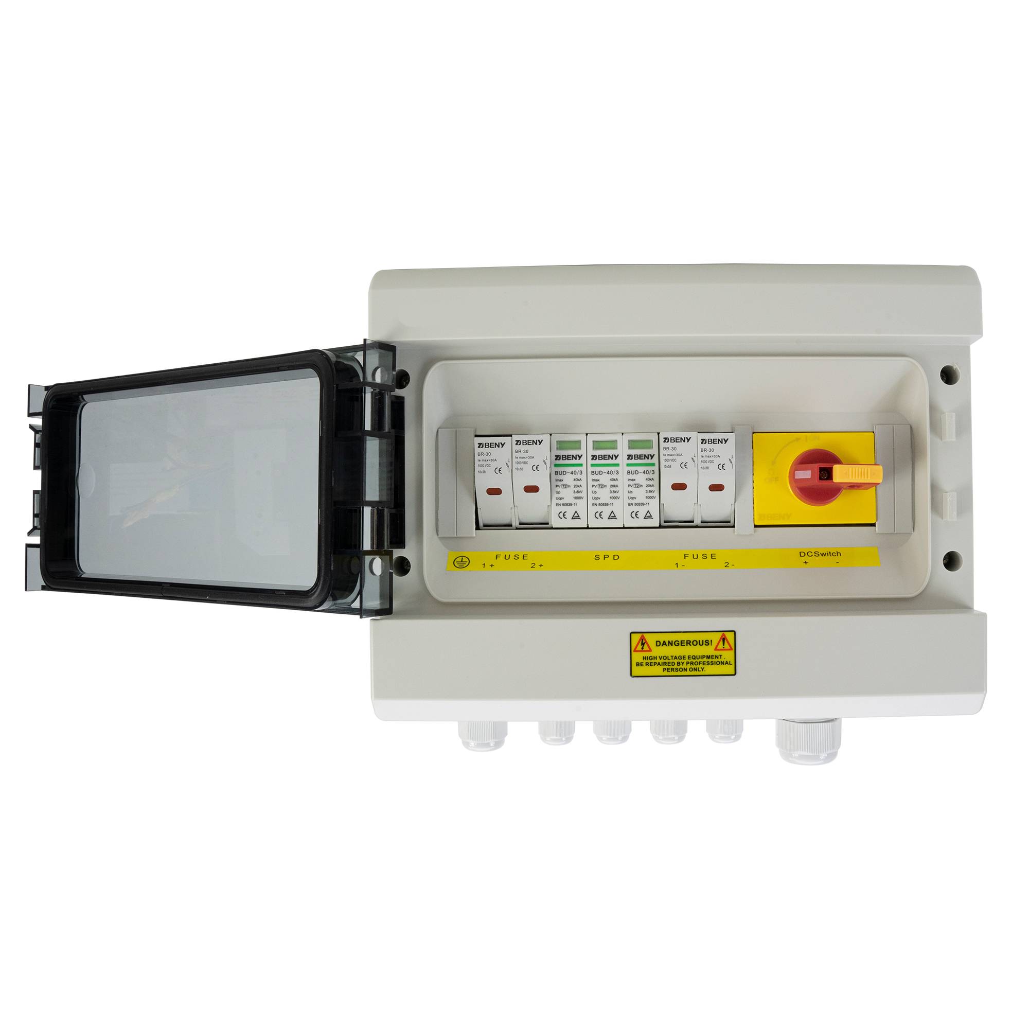 PNI CBM-2 einphasiges Schutz- und Unterbrechungspanel für Solaranlagen