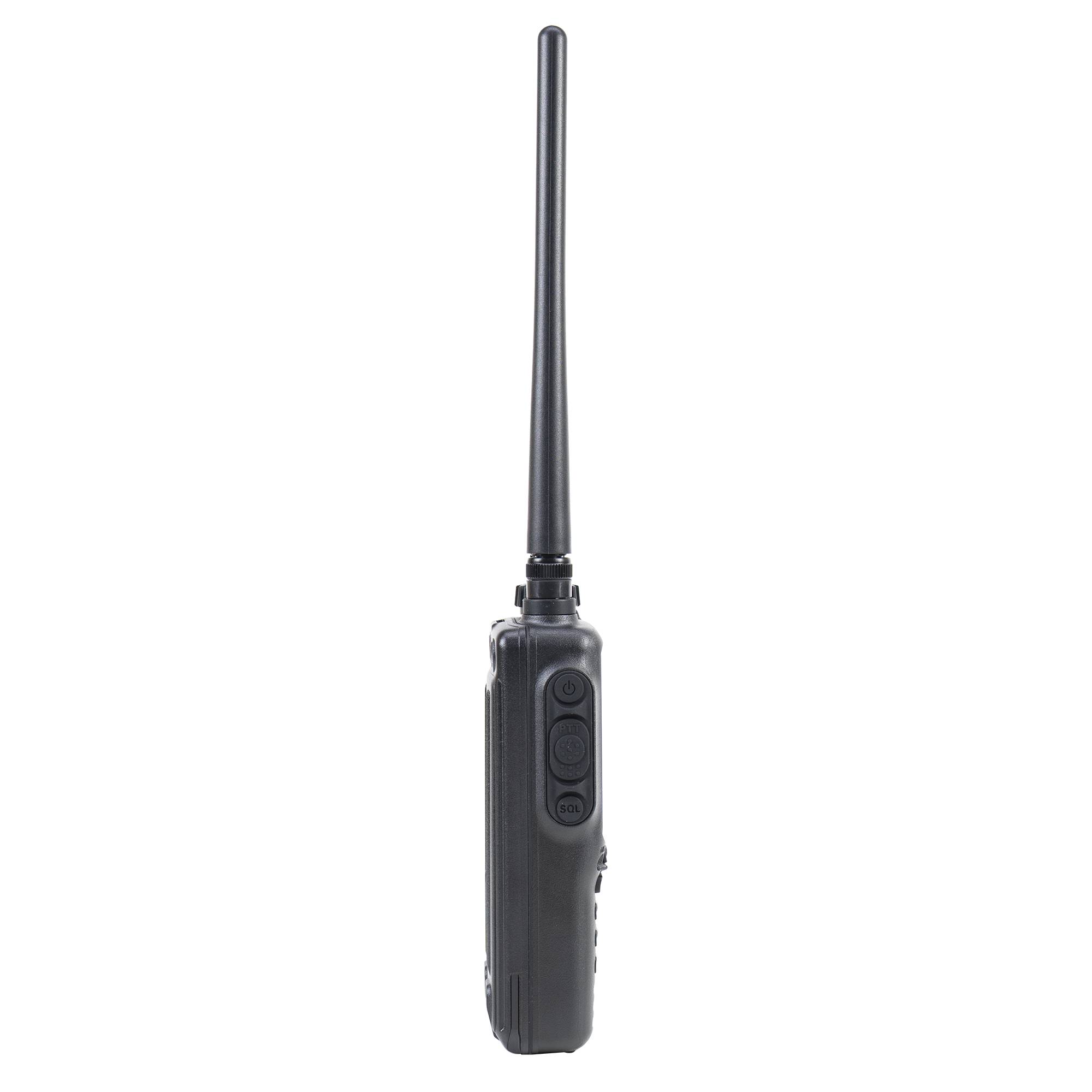 Yaesu FTA850L tragbares UKW-Funkgerät für die Luftfahrt 118.000–136.992 MHz, 66 Kanäle, 2200 mAh, IPX5