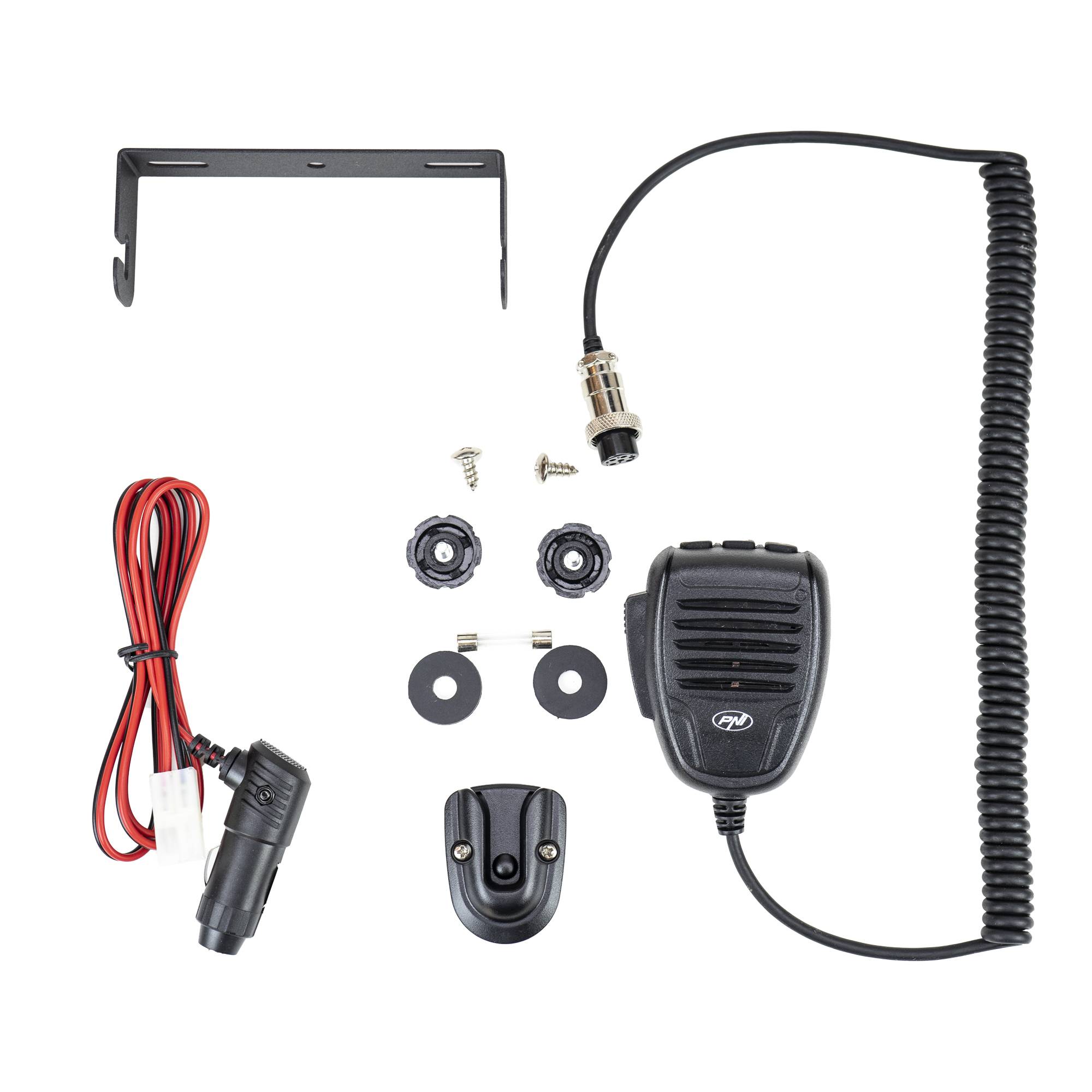 CB PNI Escort HP 9700 USB Radio Station Package und CB PNI Extra 48 Antenne mit Magnetfuß