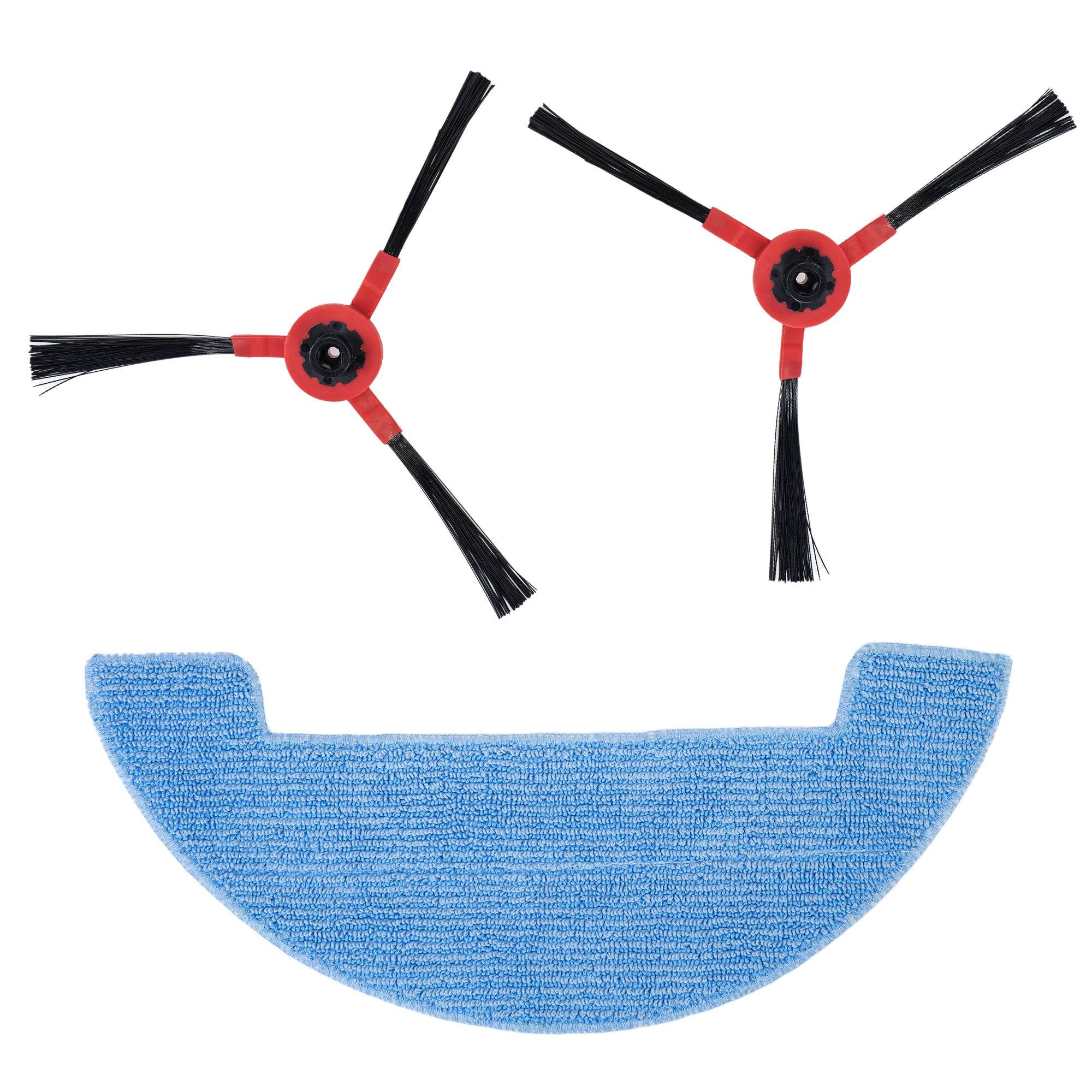 Ersatzbürsten und Mopp für den intelligenten Staubsaugerroboter PNI SafeHome Cleaner PTV35