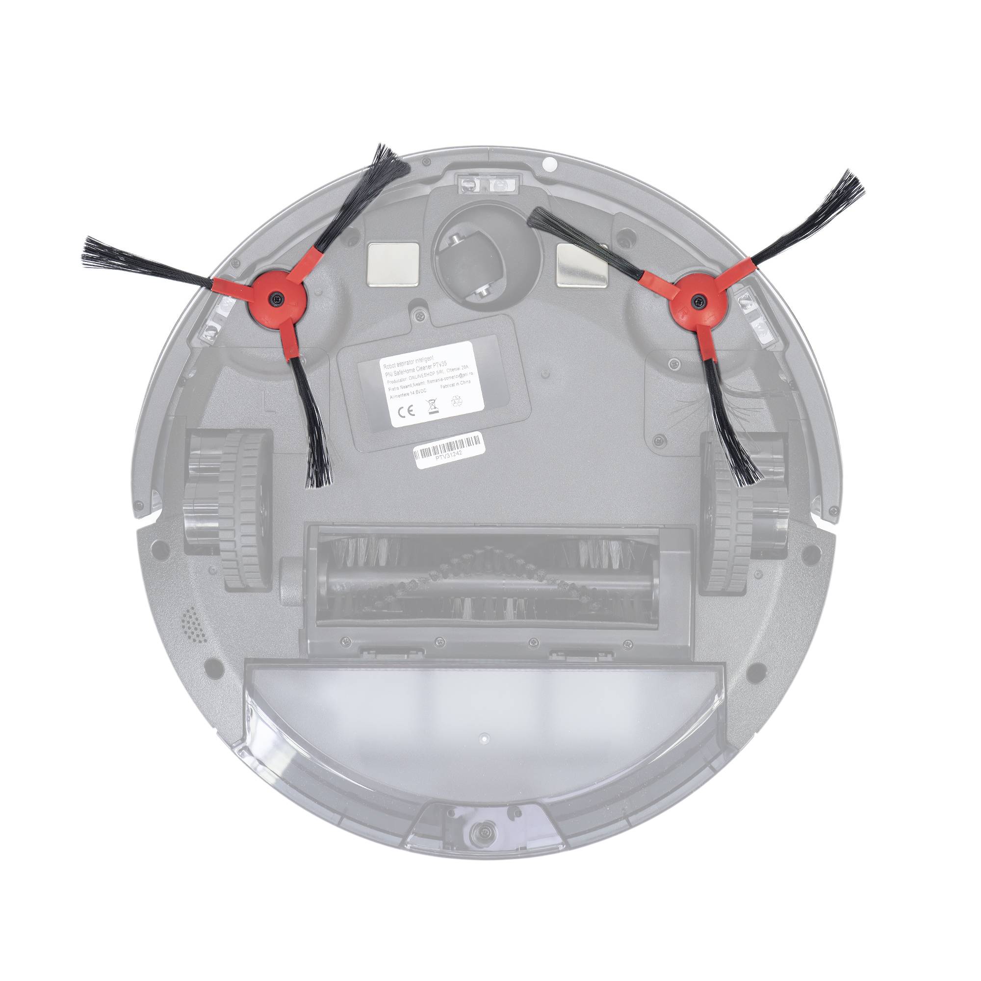 Ersatzbürsten und Mopp für den intelligenten Staubsaugerroboter PNI SafeHome Cleaner PTV35