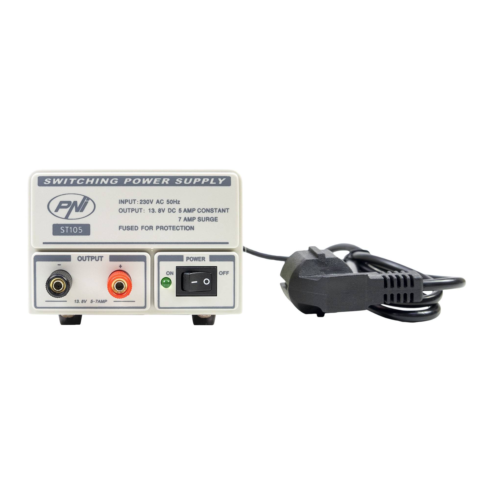 Schaltspannungsquelle PNI ST105 Eingang 230 V AC, Ausgang 12 V DC, 5 A