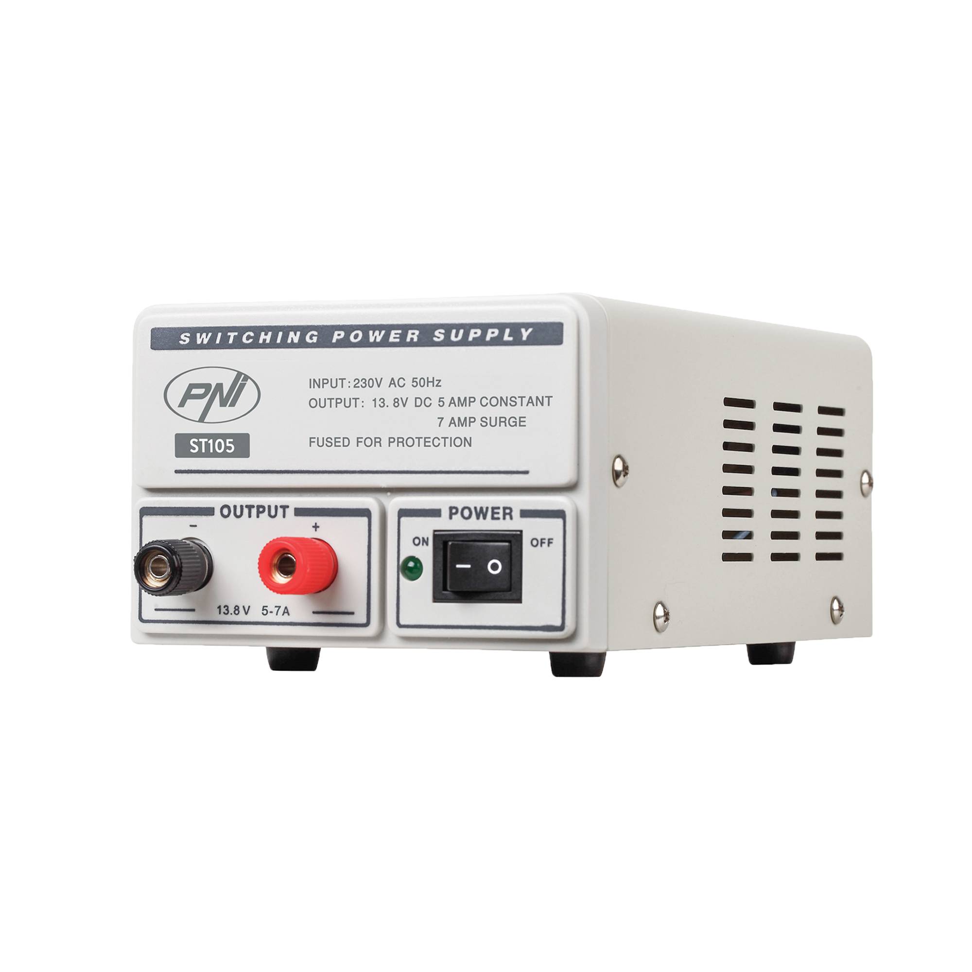 Schaltspannungsquelle PNI ST105 Eingang 230 V AC, Ausgang 12 V DC, 5 A