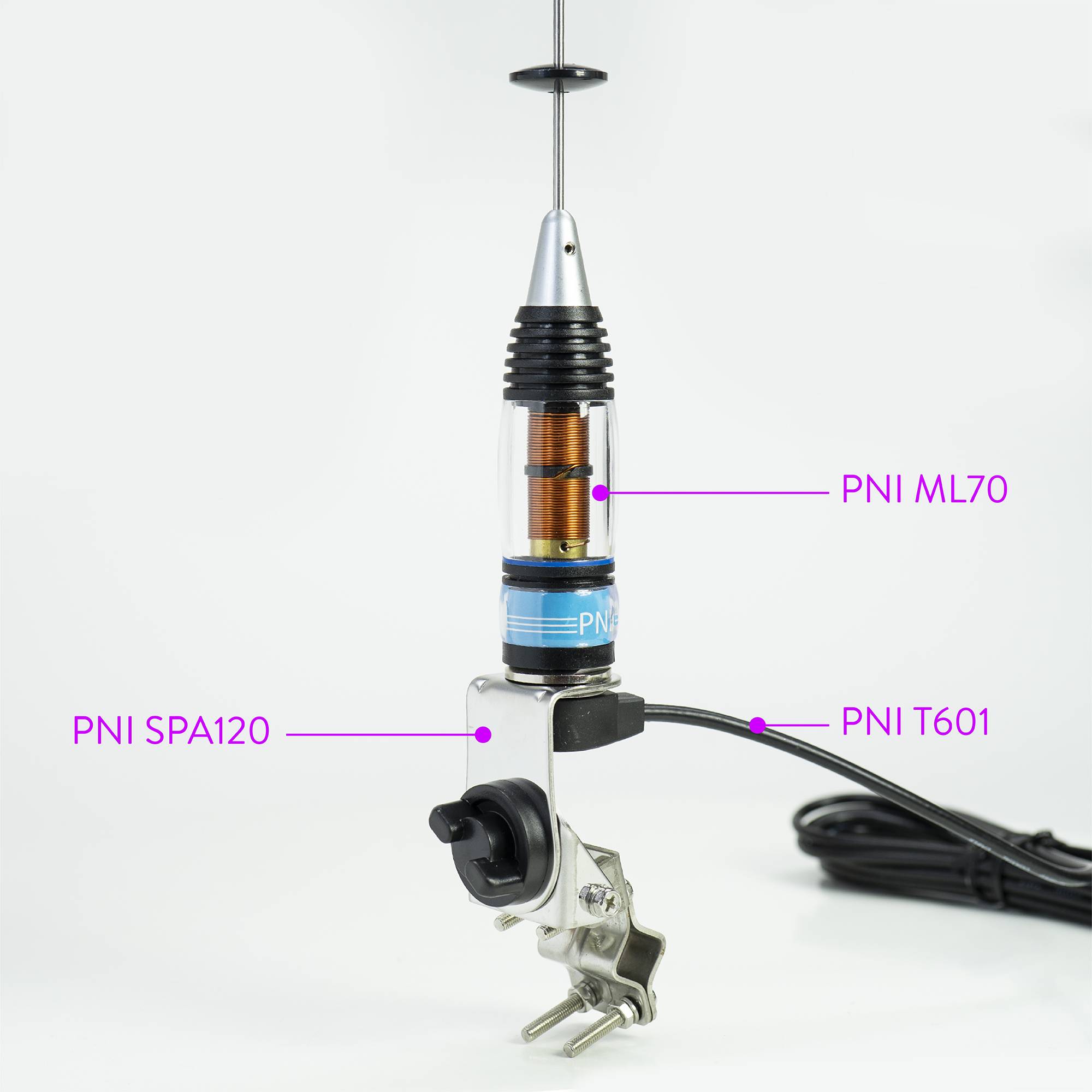 CB PNI ML70 Antenne, Länge 70cm, 26-30MHz, 200W, ohne Zubehör