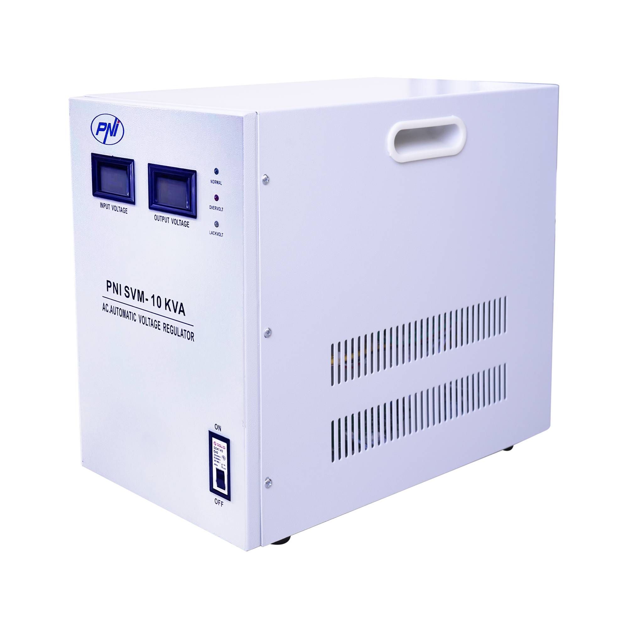 Einphasiger Spannungsstabilisator PNI SVM-10K mit Servomotor 10000VA, 8000W, Ausgang 230V