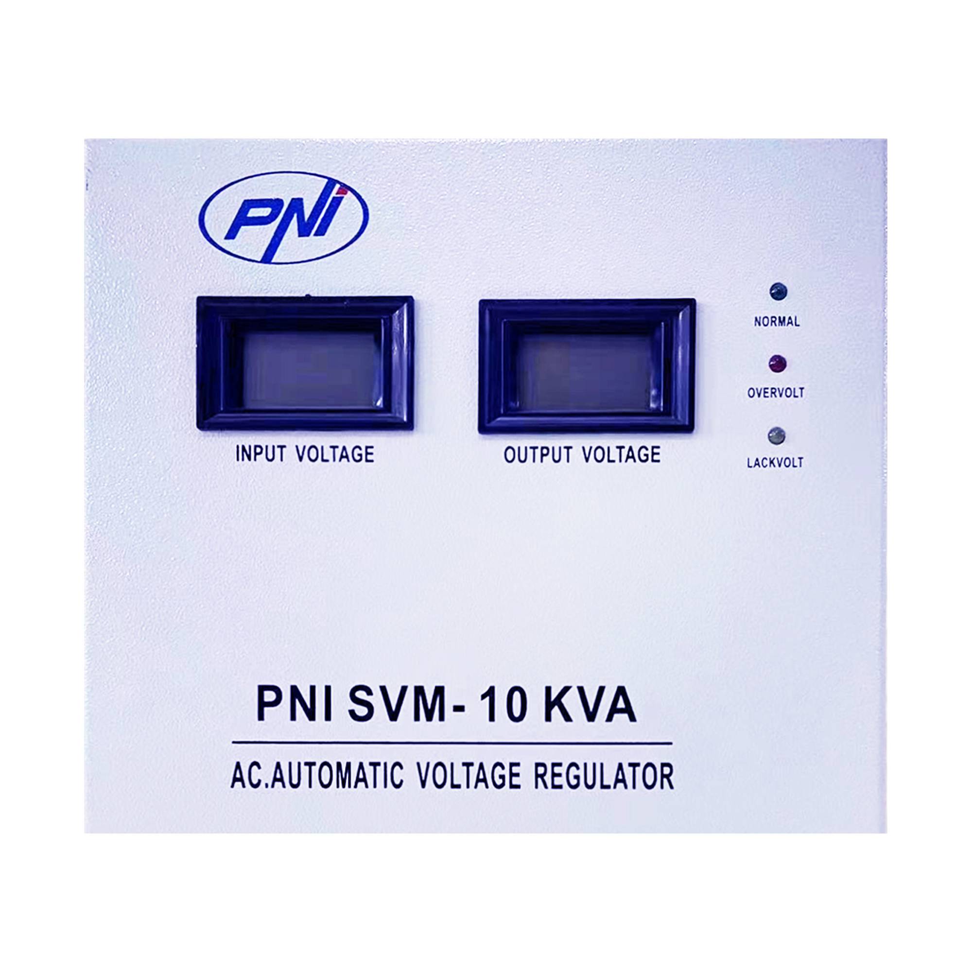 Einphasiger Spannungsstabilisator PNI SVM-10K mit Servomotor 10000VA, 8000W, Ausgang 230V
