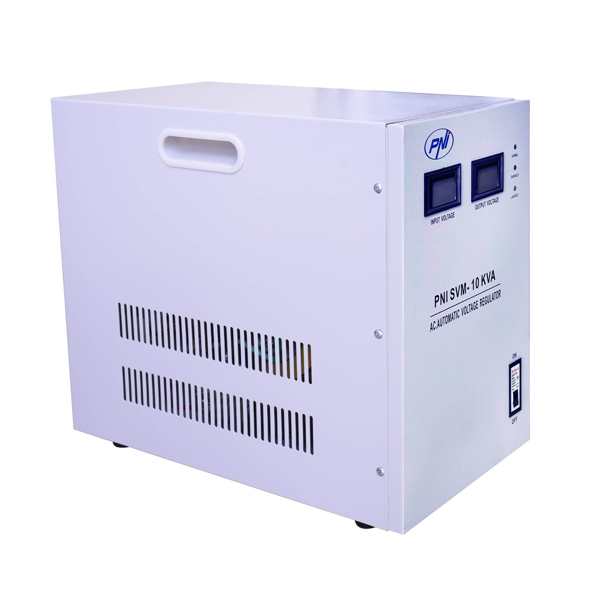 Einphasiger Spannungsstabilisator PNI SVM-10K mit Servomotor 10000VA, 8000W, Ausgang 230V