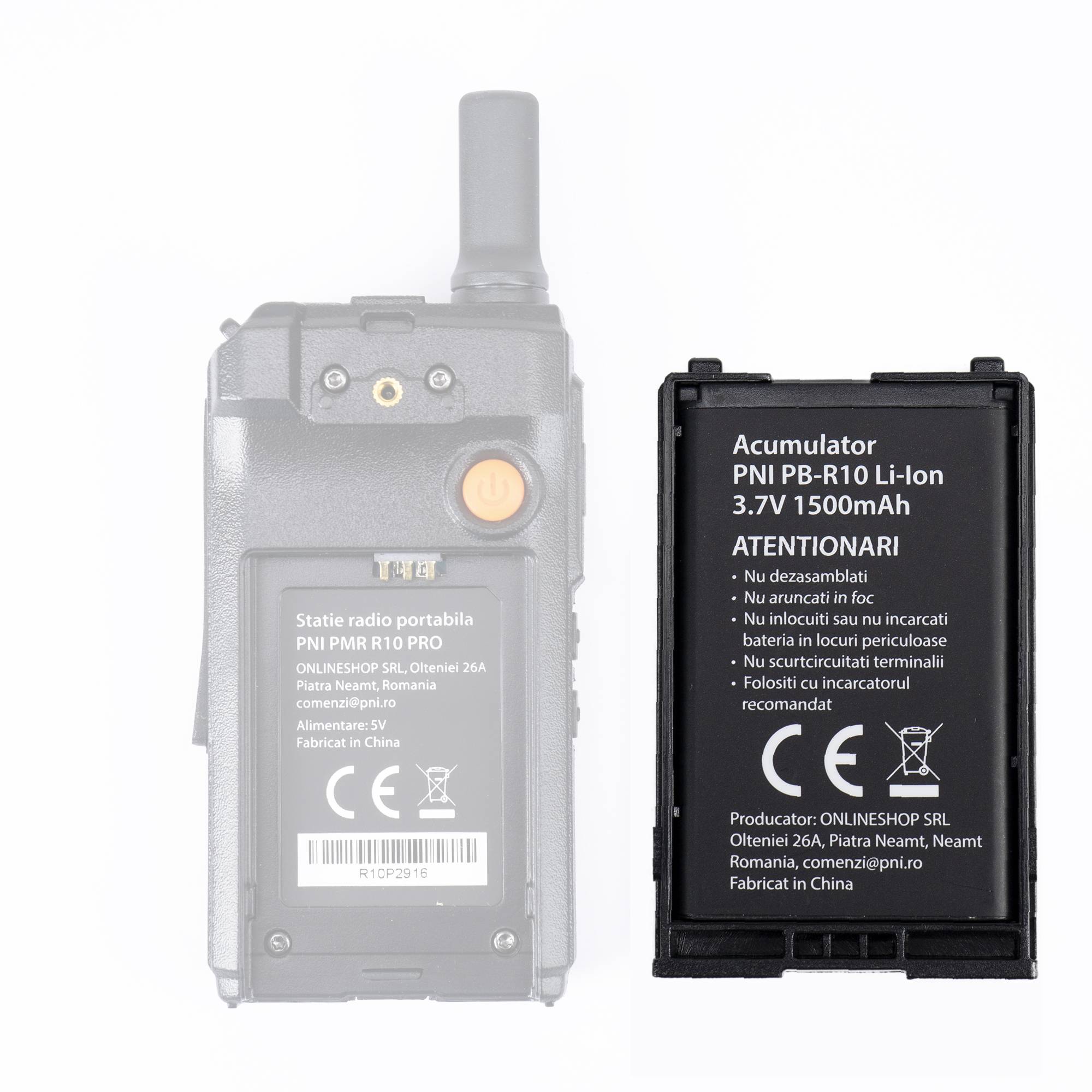 PNI PB-R10 Li-Ion 1500 mAh Akku für PNI R10 Station