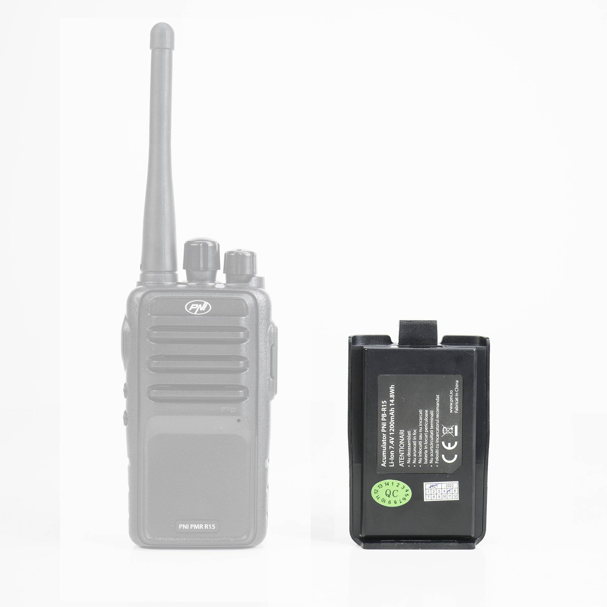 PNI PB-R15 Li-Ion 1200 mAh Akku für PNI PMR R15 Station
