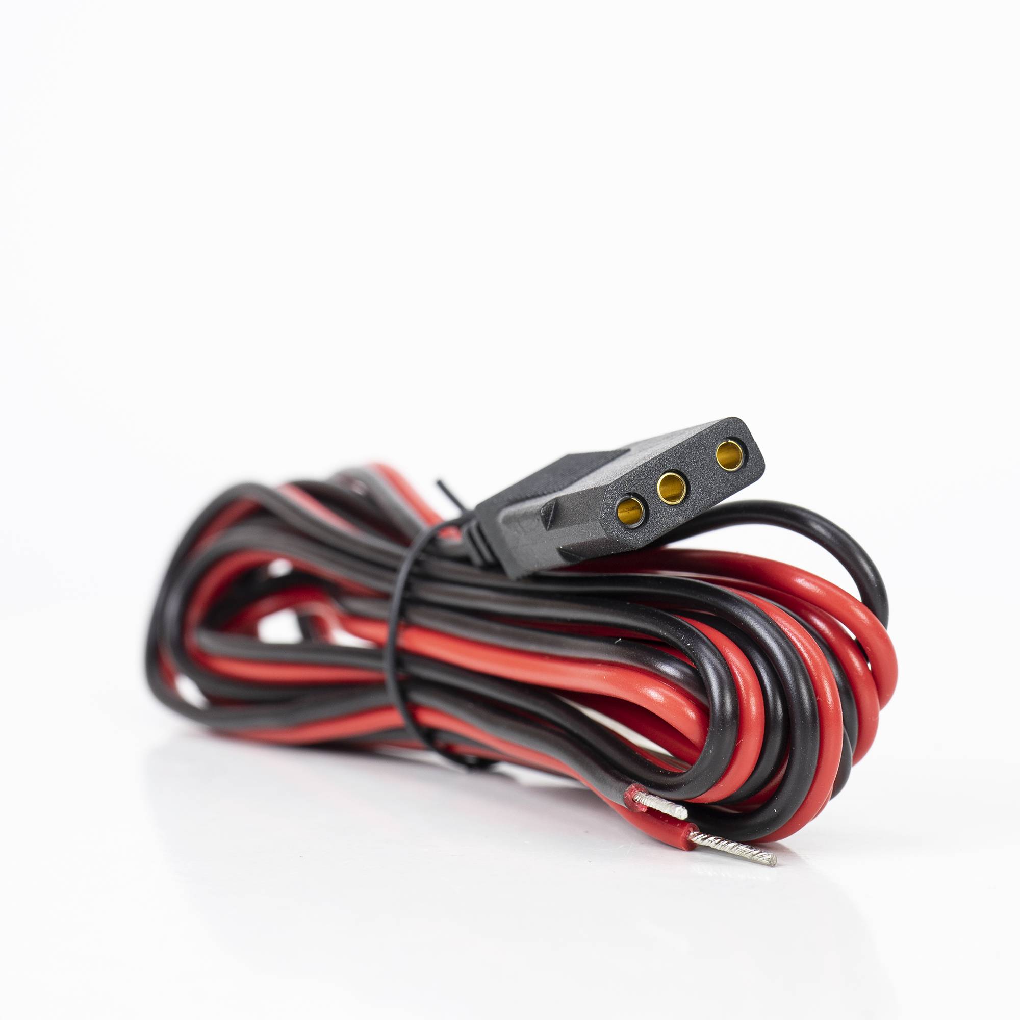 PNI-Stromkabel mit 3 Pins und 5A-Sicherung für CB-Radiosender, Länge 200 cm
