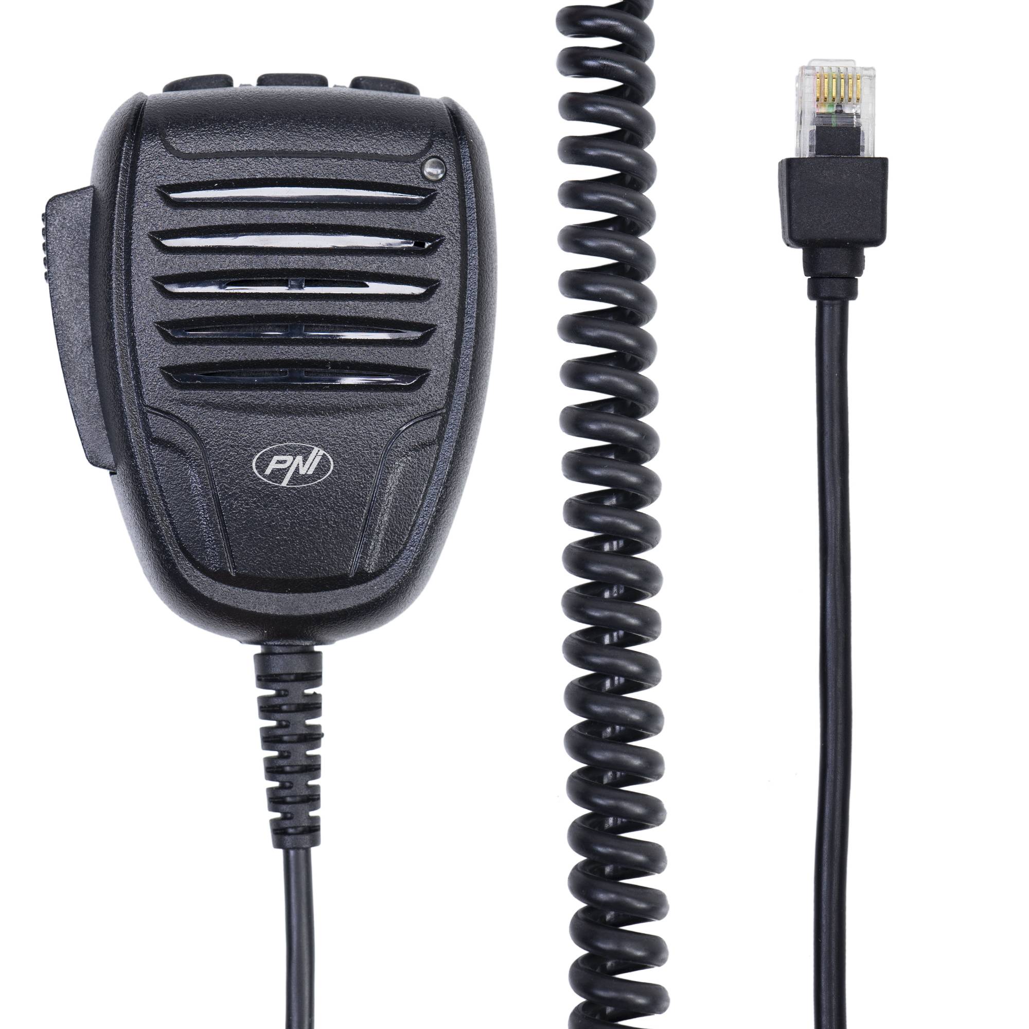 Mikrofon PNI VX6500 mit VOX-Funktion, mit RJ11-Stecker, für CB-Funkstationen PNI HP 6500 und PNI HP 7120