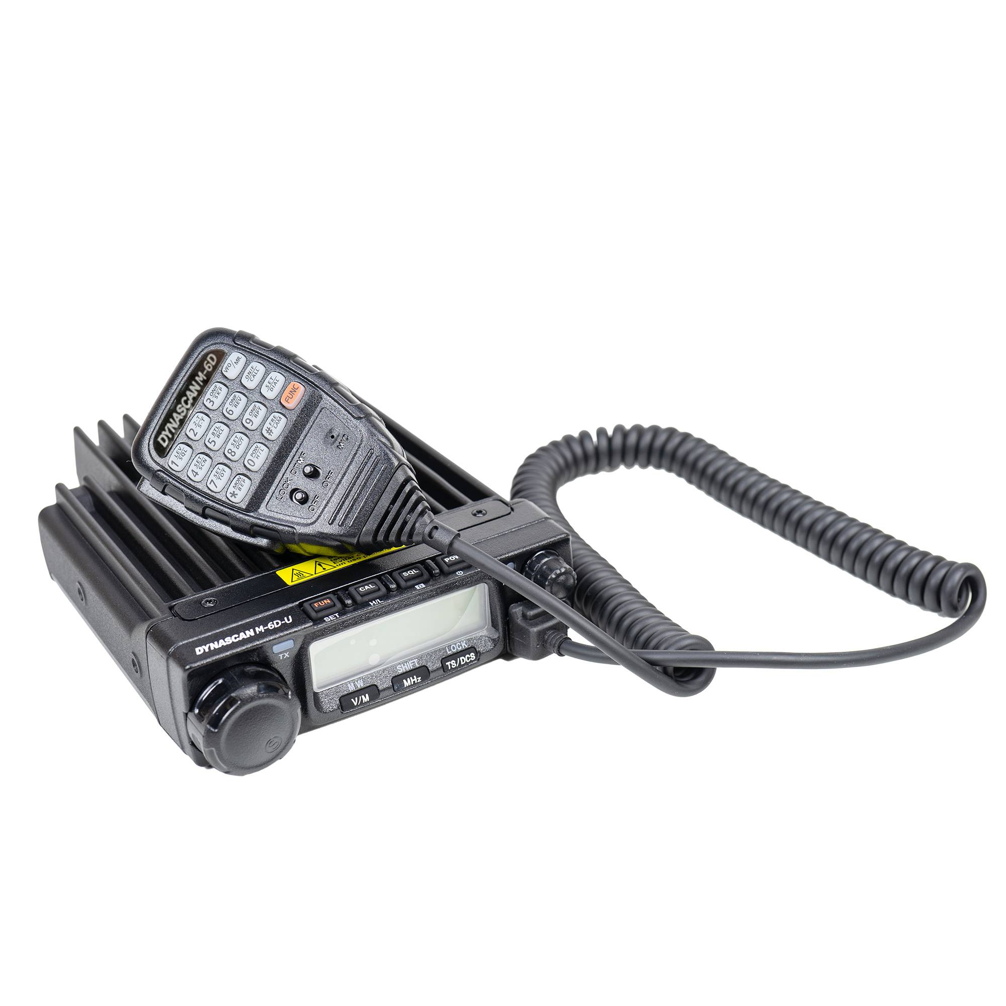 Dynascan M-6D-V PNI UKW-Radiosender, 136-174 MHz, 12-V-Stromversorgung, CTCSS / DCS-Töne, TOT, Scan